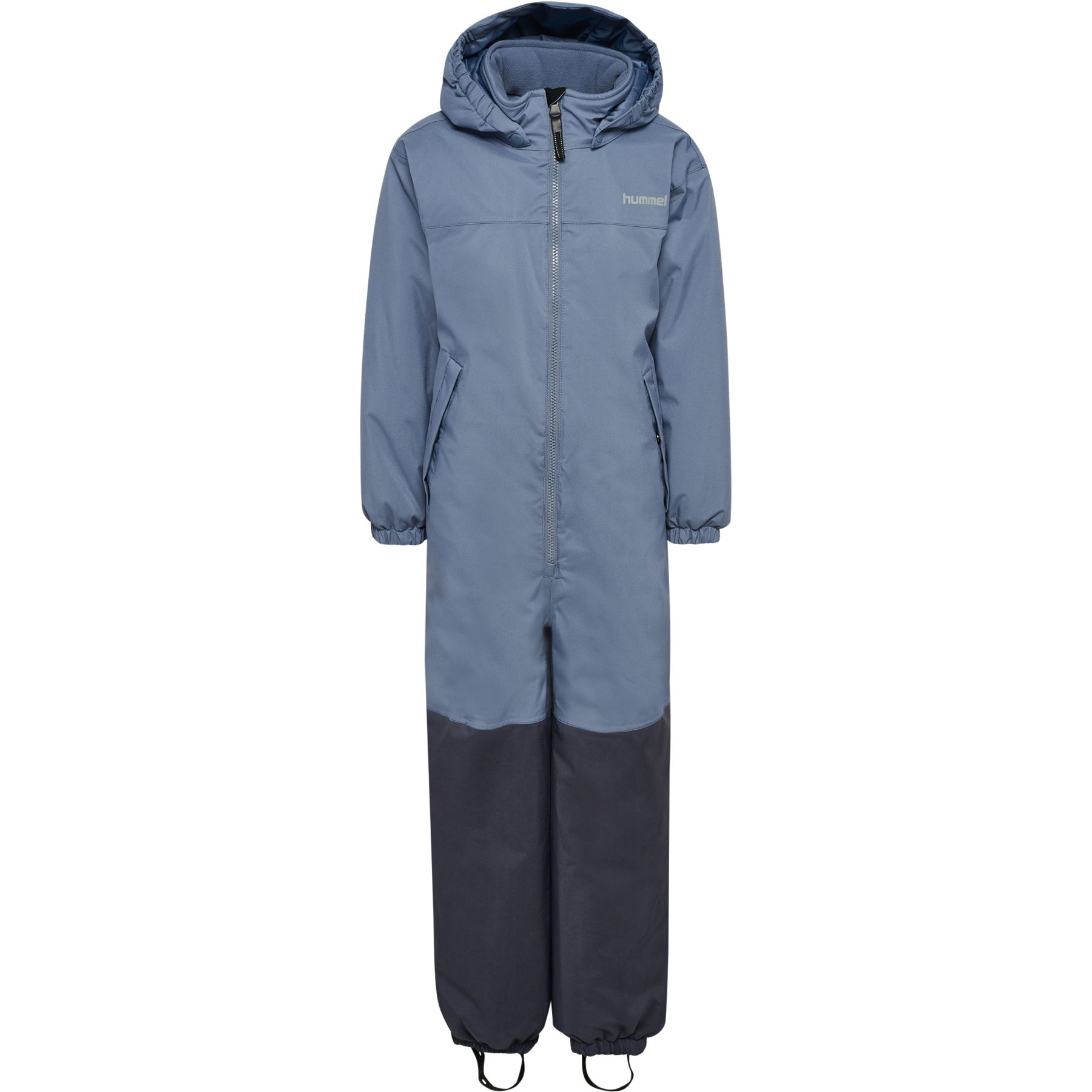 Hmljr Block Snowsuit WP, mono de nieve, junior, azul