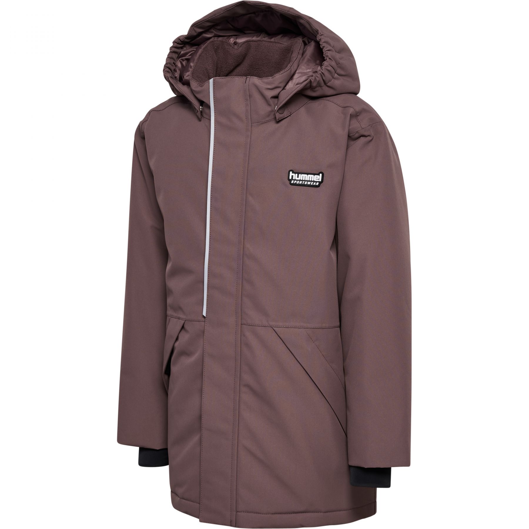 Hummel hmlJR Snow Jacket WP 10K, chaqueta de esquí, junior, marrón