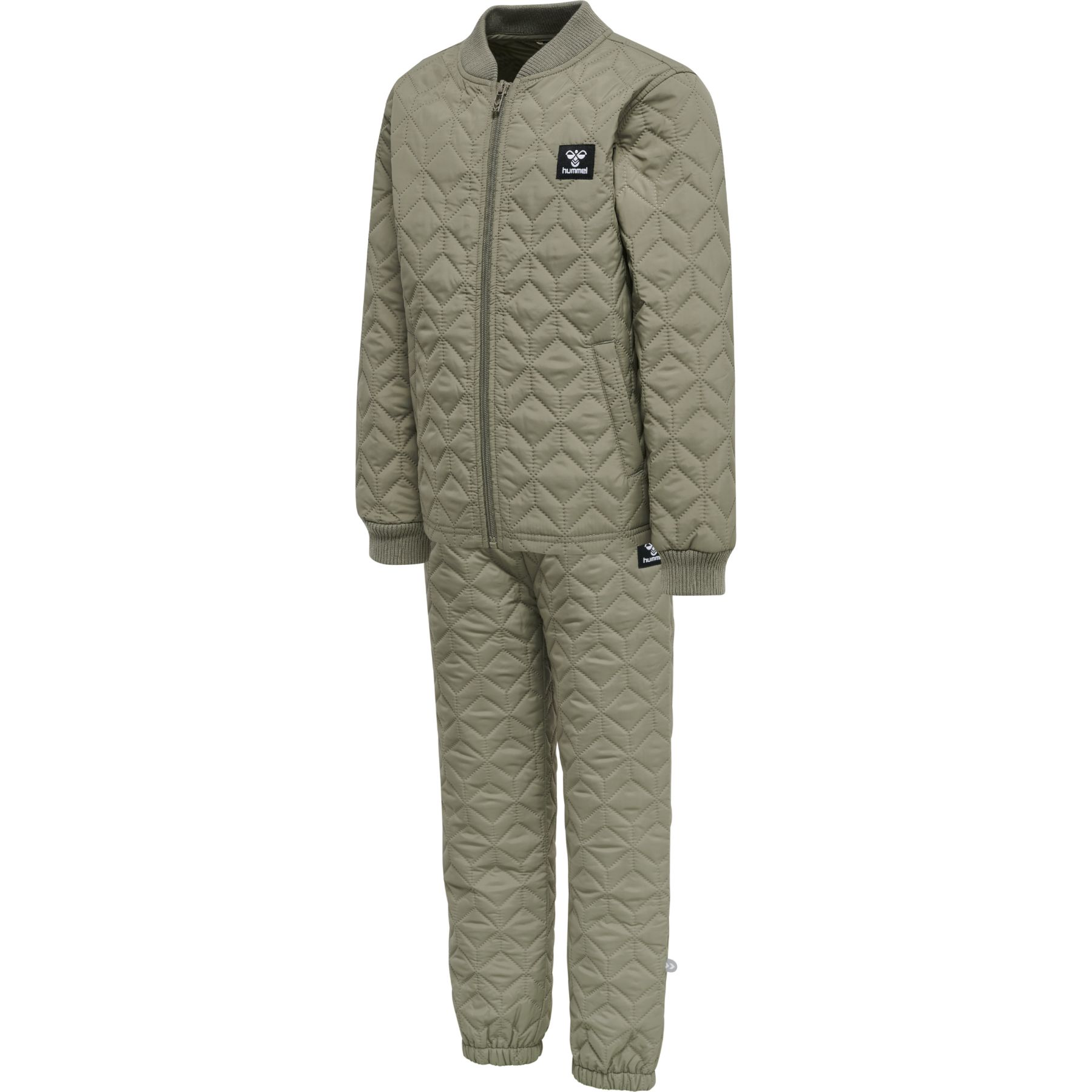 Hummel HmlSobi Mini Thermoset, conjunto térmico, niños, verde