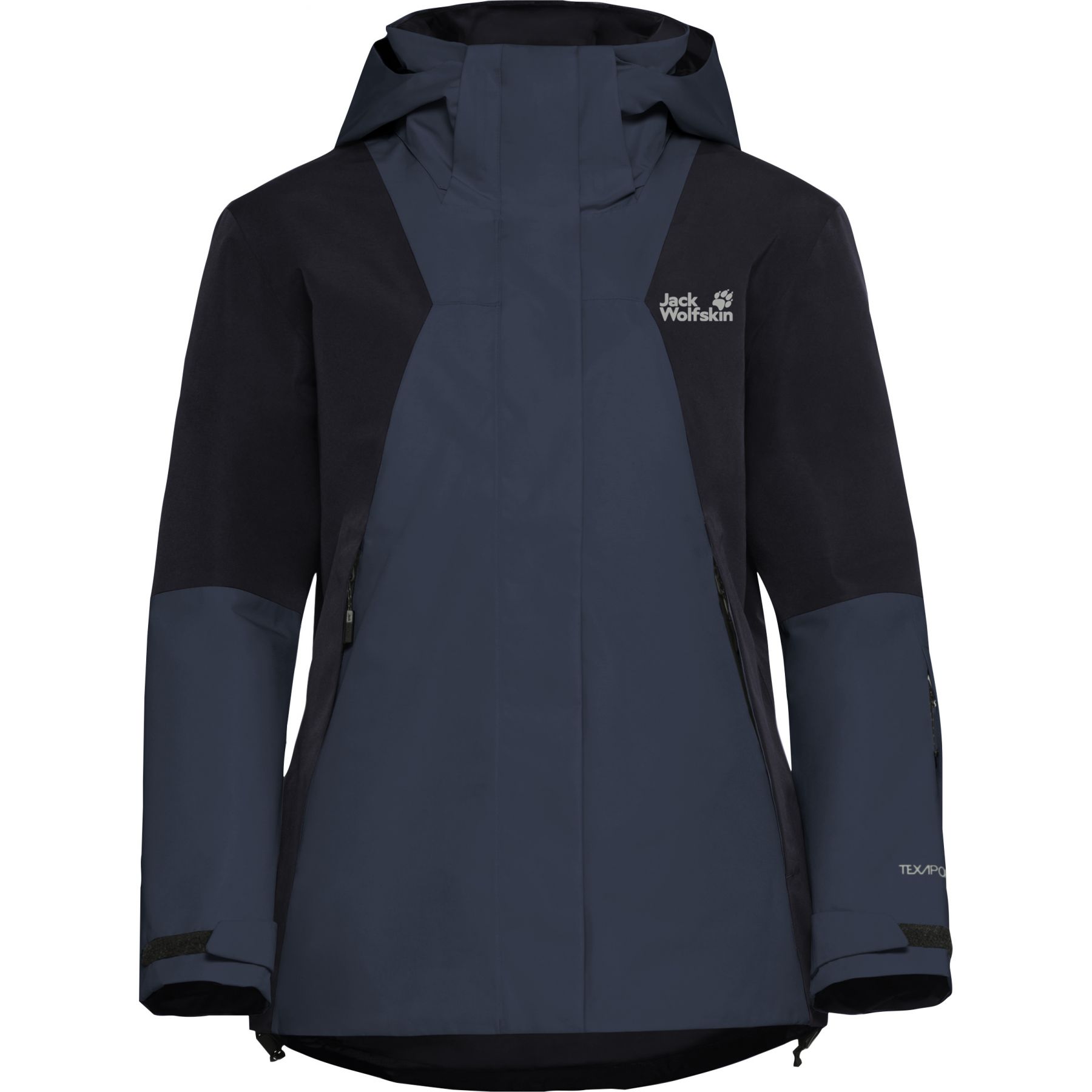 Jack Wolfskin Flowline 2L Ins, chaqueta de esquí, mujer, azul marino