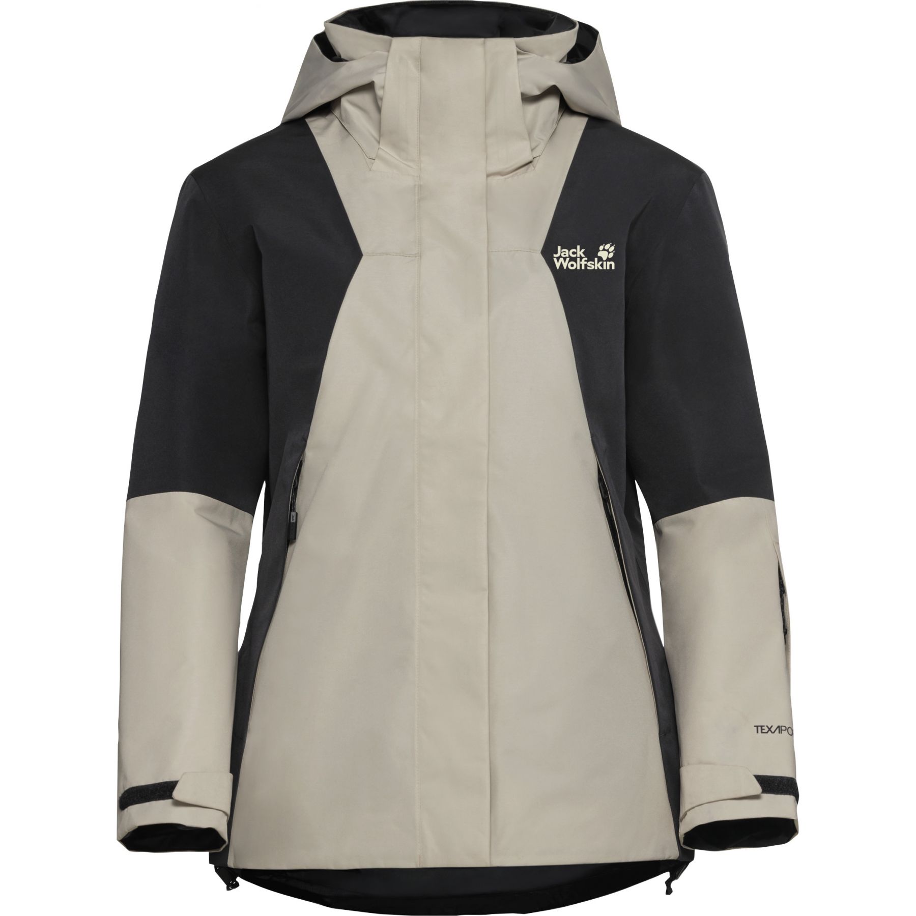 Jack Wolfskin Flowline 2L Ins, chaqueta de esquí, mujer, beige