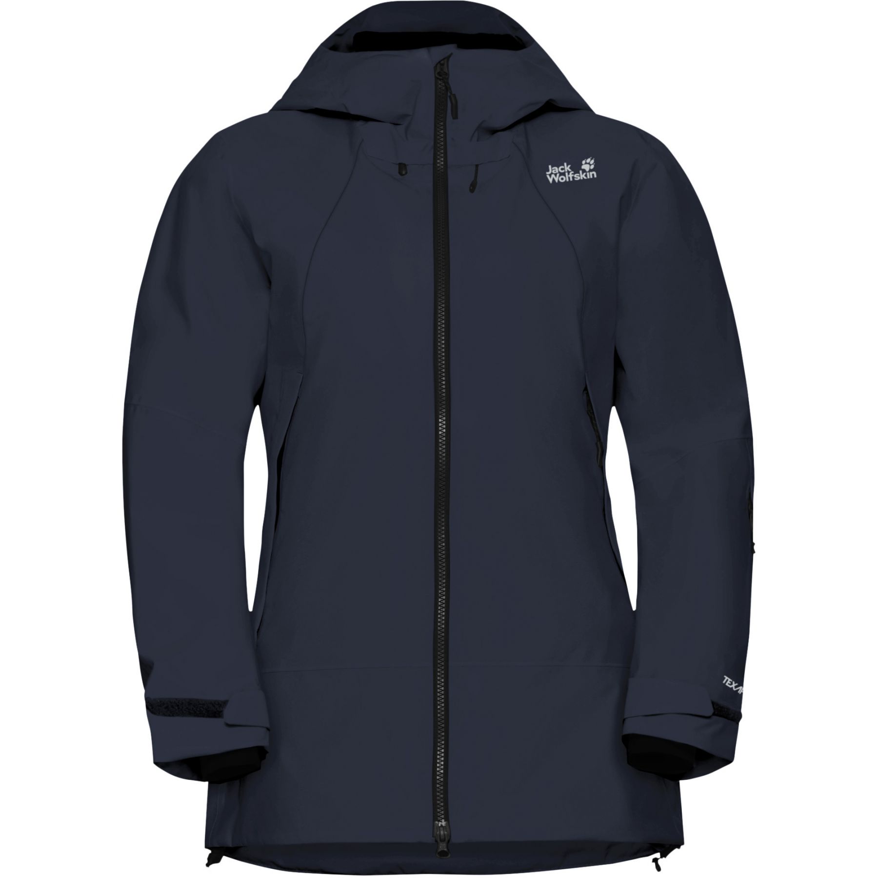 Jack Wolfskin Flowline Pro 2L Ins, chaqueta de esquí, mujer, azul marino