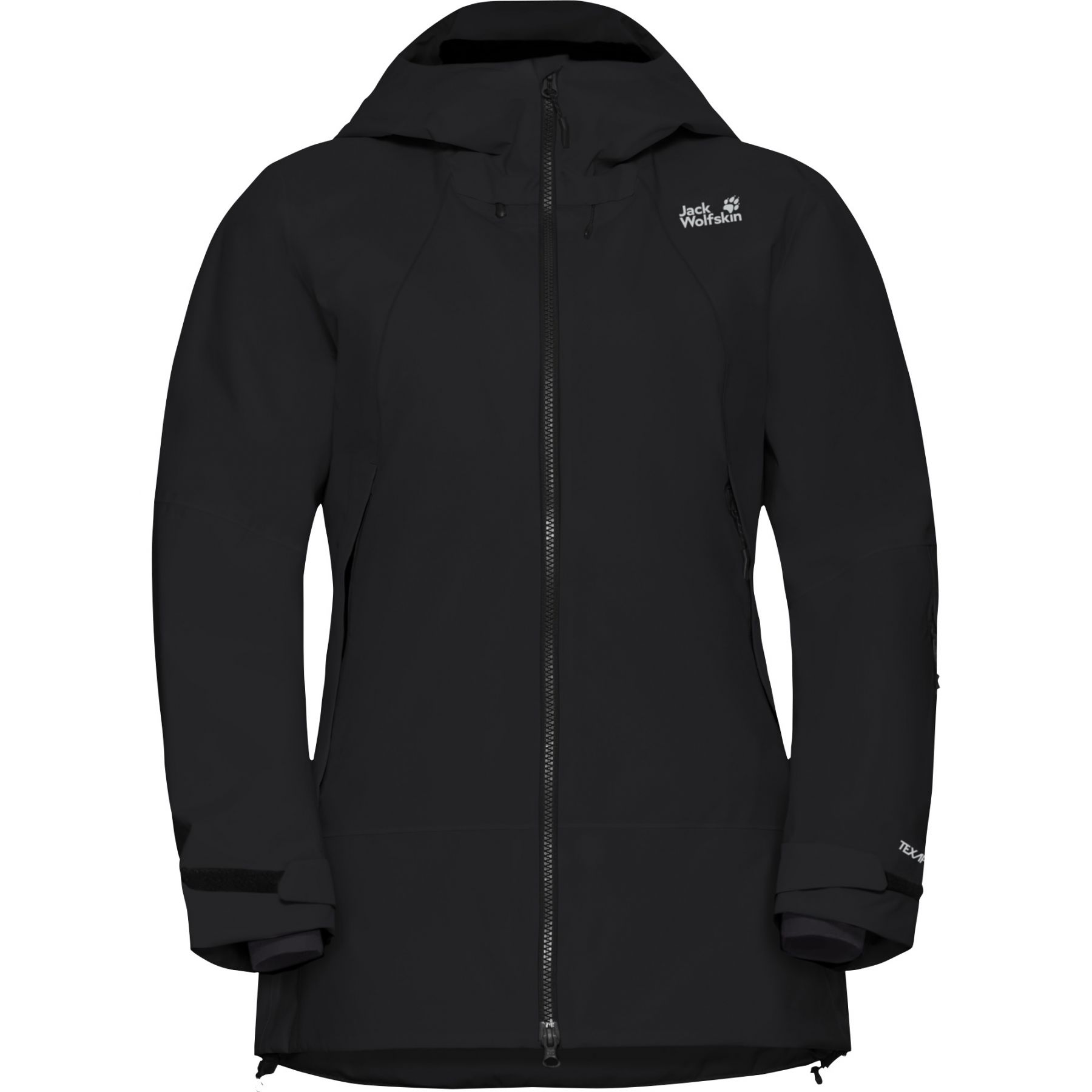Jack Wolfskin Flowline Pro 2L Ins, chaqueta de esquí, mujer, negro