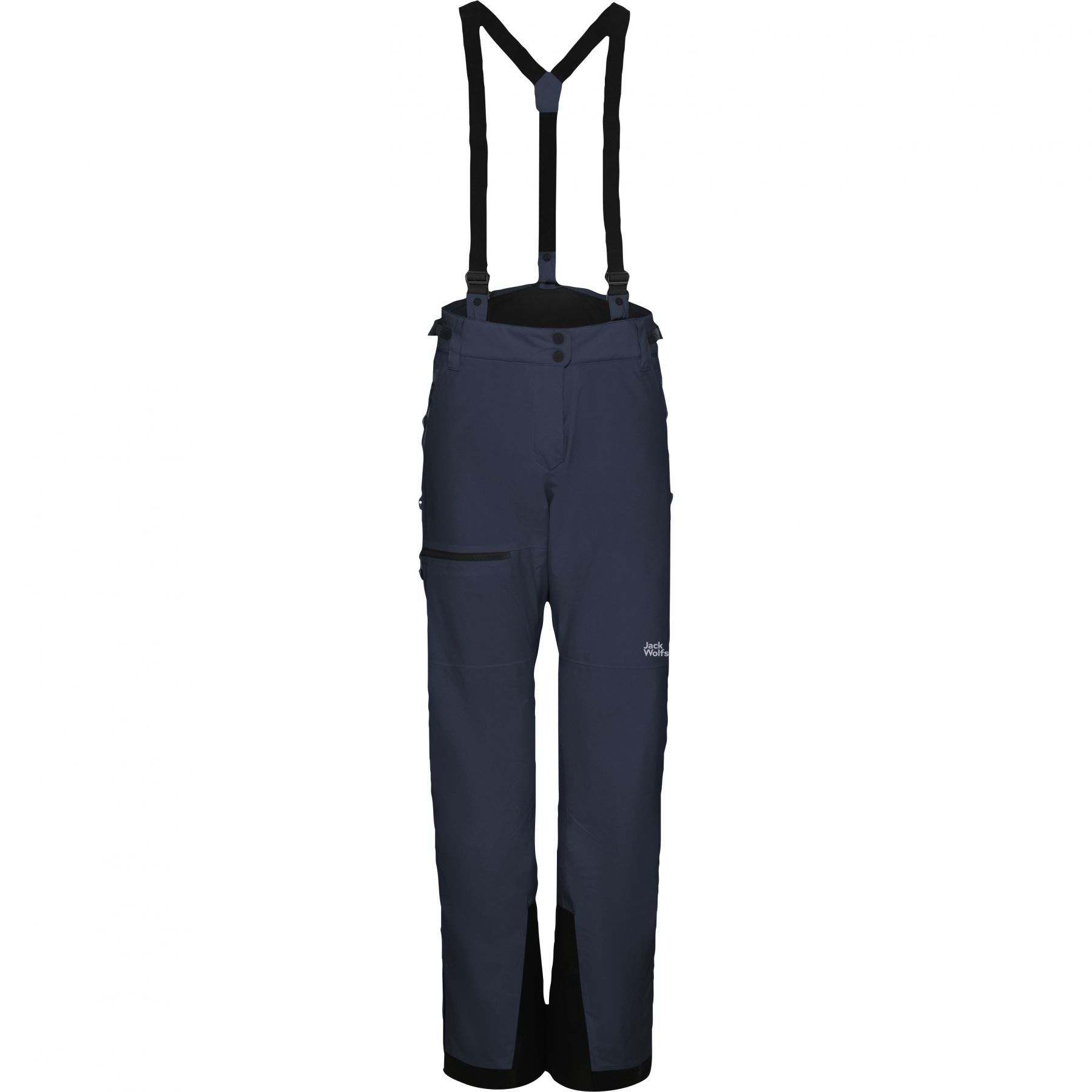 Jack Wolfskin Flowline Pro 2L Ins, pantalón de esquí, mujer, azul marino