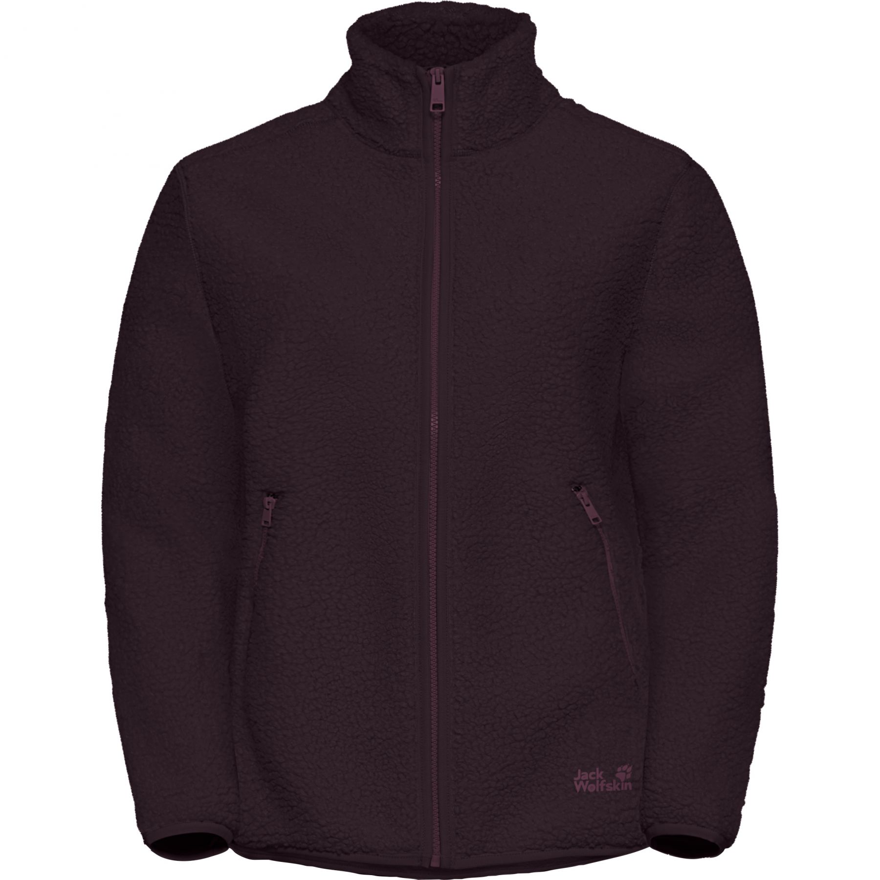 Jack Wolfskin High Curl, chaqueta polar, mujer, morado
