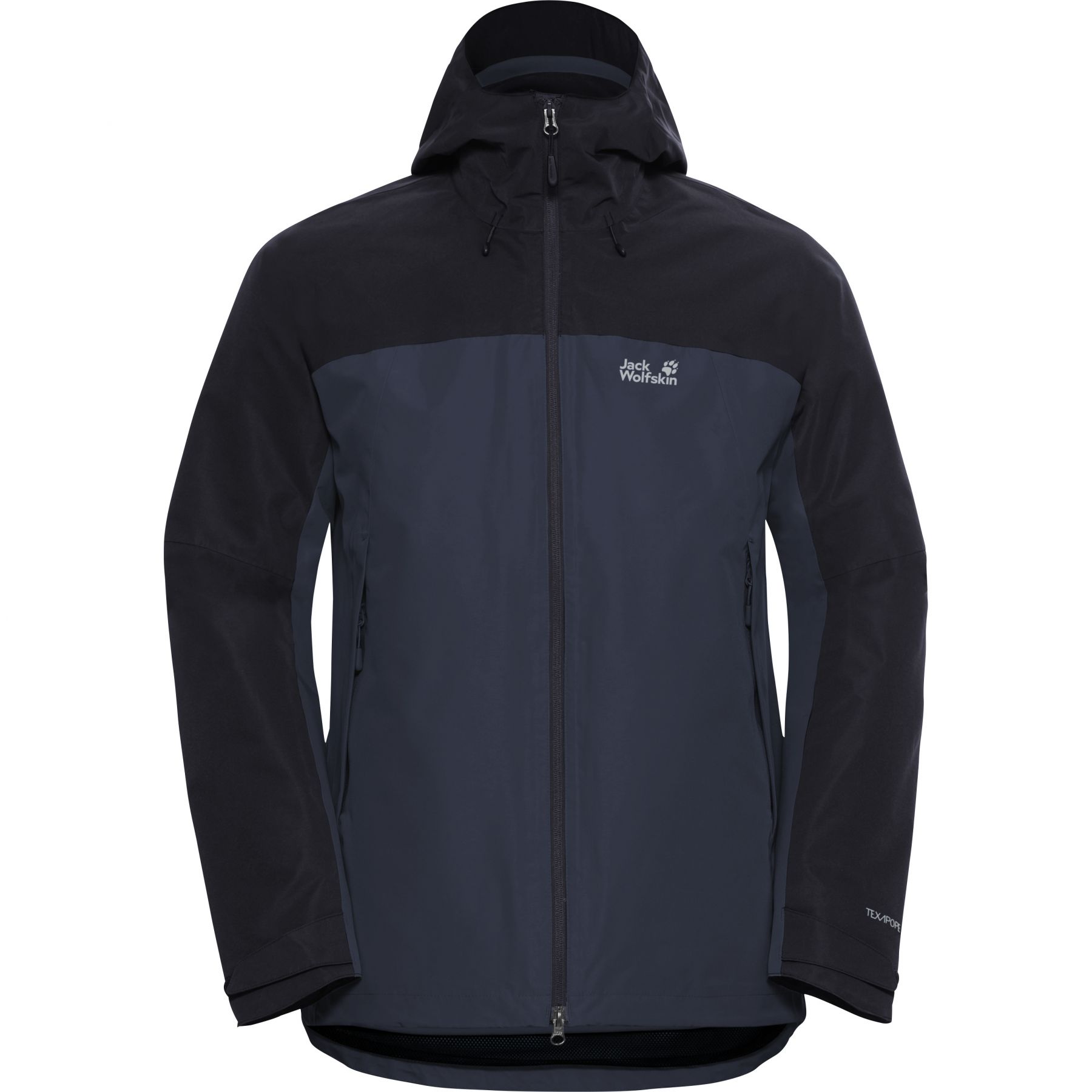 Jack Wolfskin Wild Places 3in1, chaqueta de esquí, hombre, azul marino