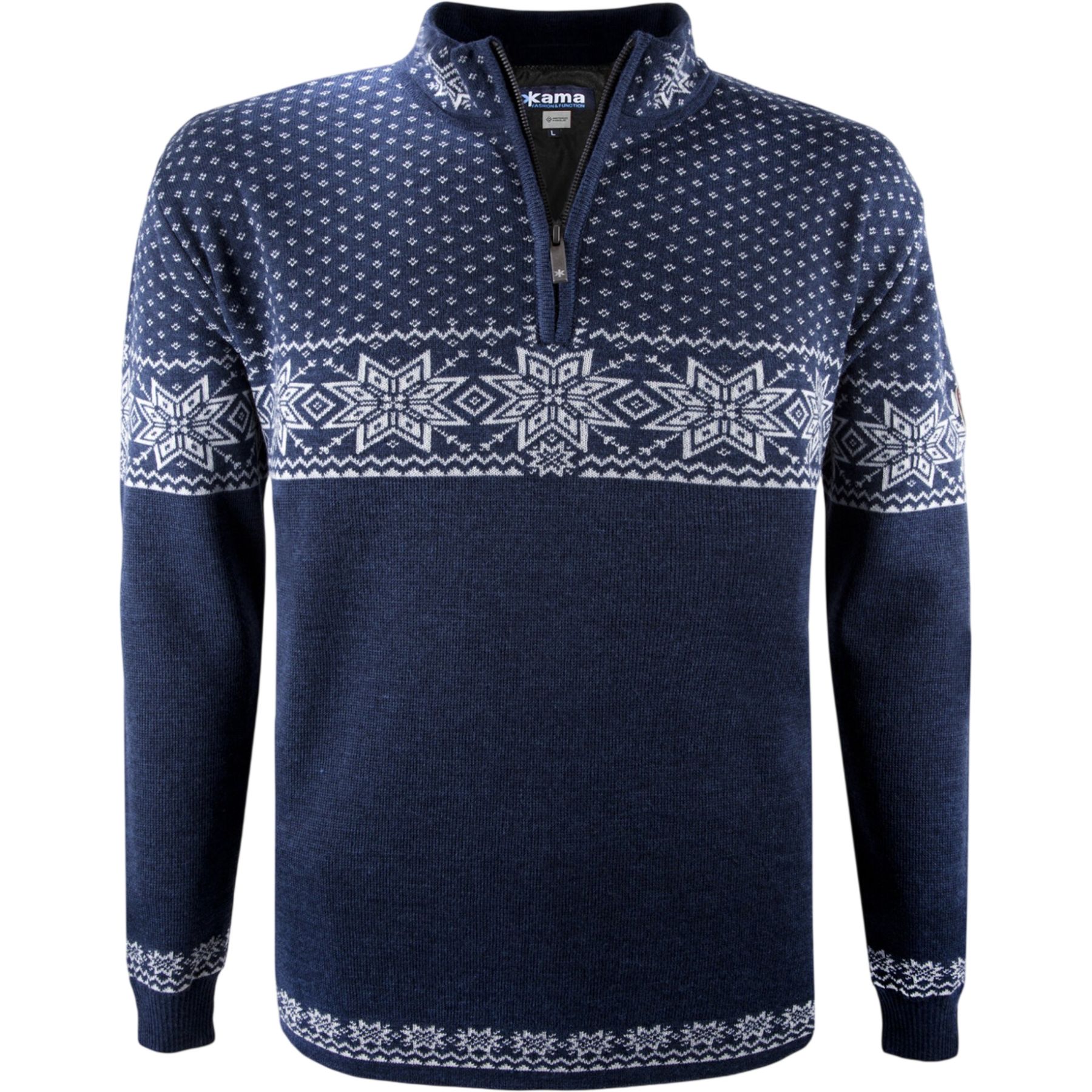 Jersey Kama Thor Merino, Hombre, Azul marino