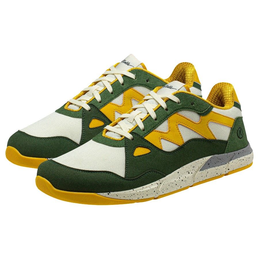Joe Nimble Sneaker Addict, zapatos, hombre, verde/amarillo