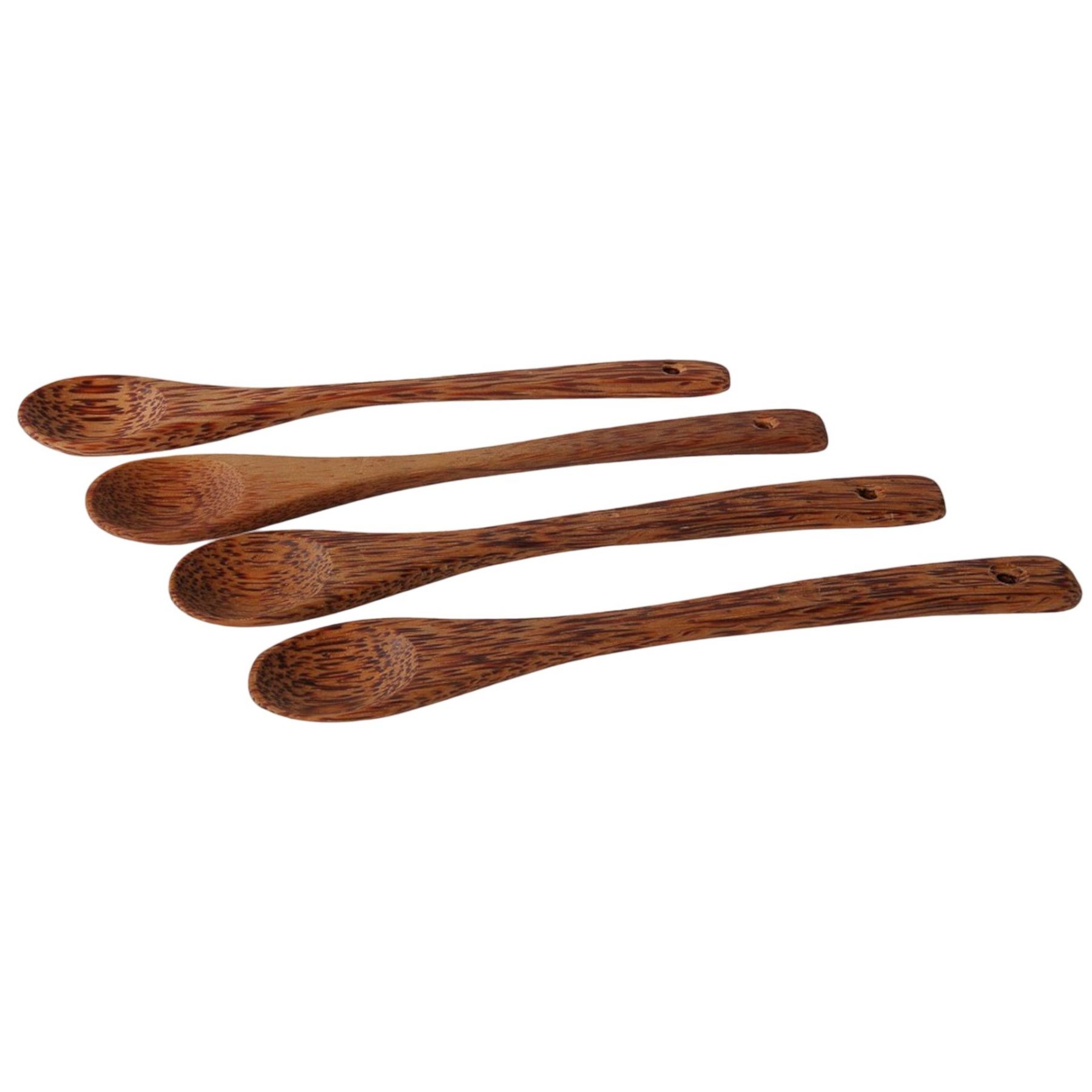 Juego de cucharas Tatonka, cucharas, marrón, 4 piezas.