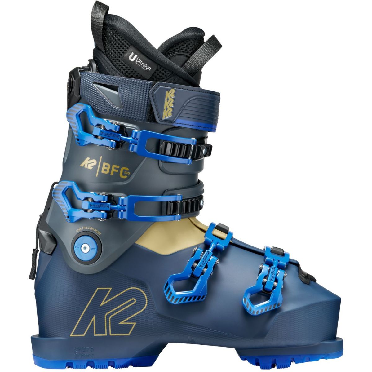 K2 BFC 120, botas de esquí, hombre, azul