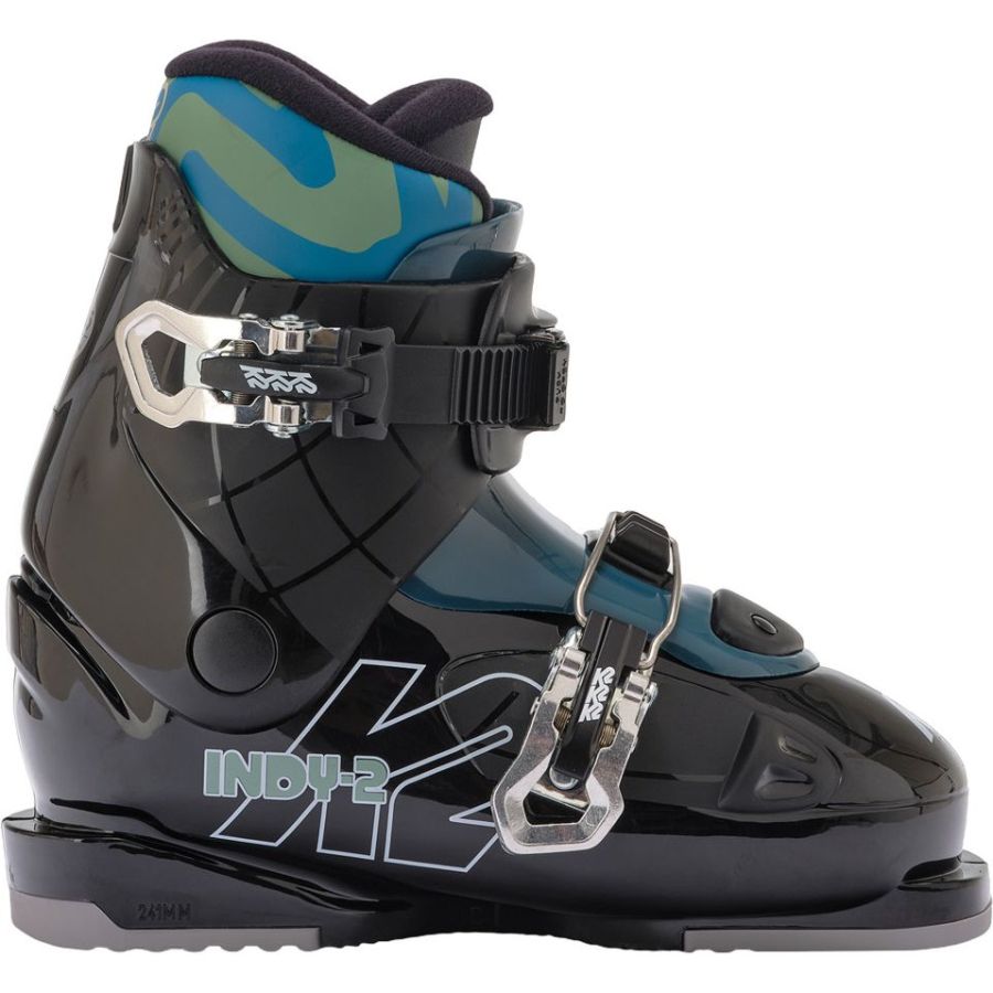 K2 Indy 2, botas de esquí, junior, negro