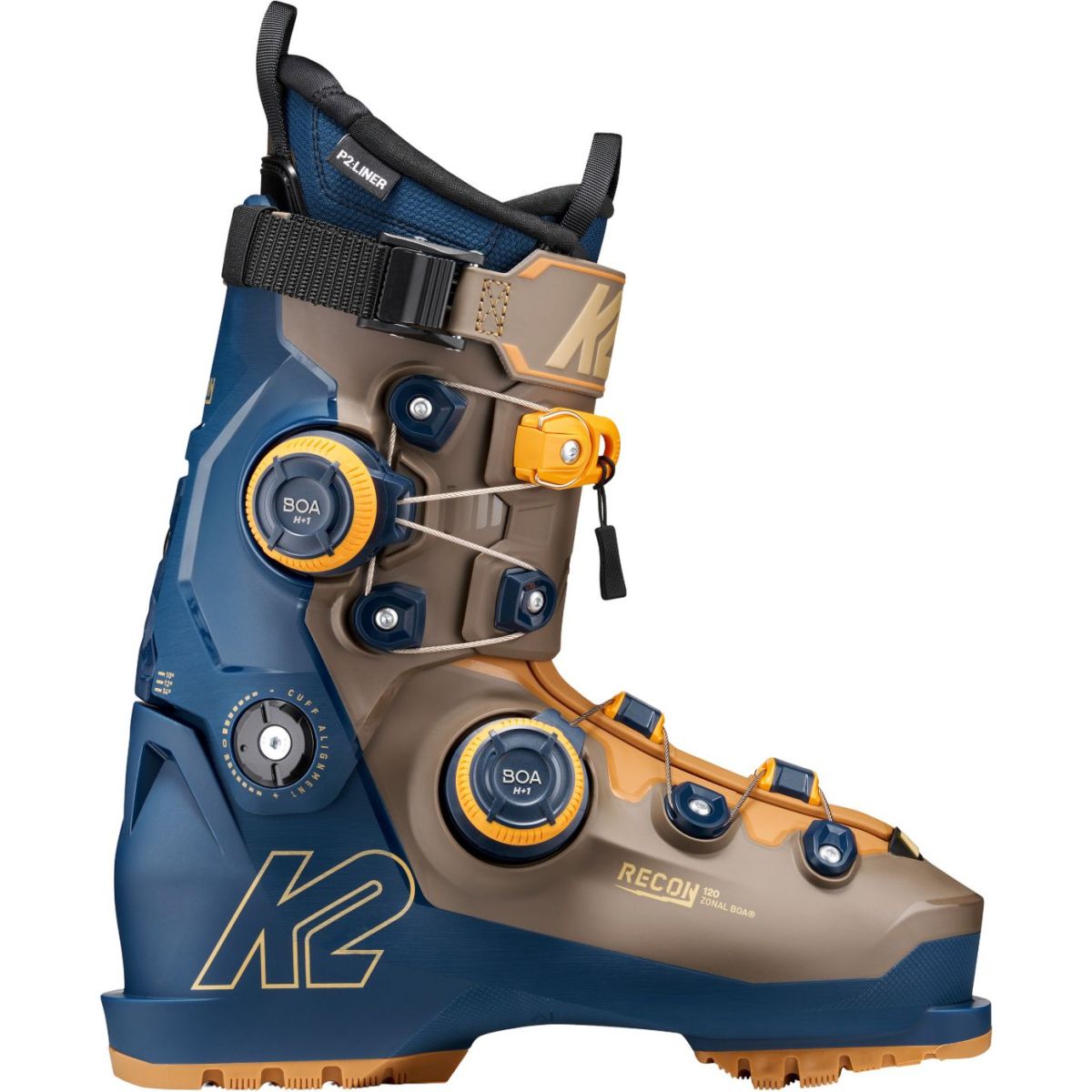 K2 Recon 120 Zonal BOA, botas de esquí, hombre, azul