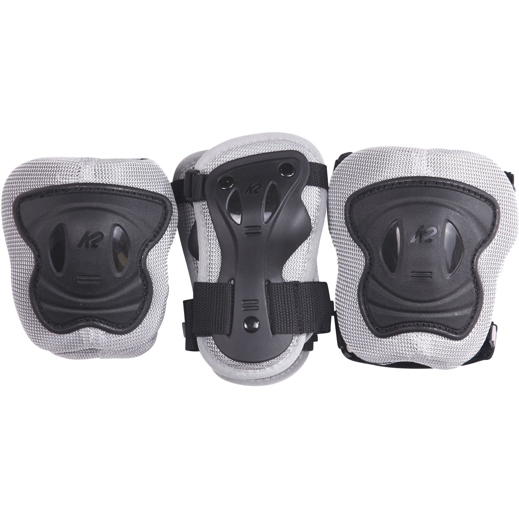 K2 Skates Pad Set, set de protección, junior, gris