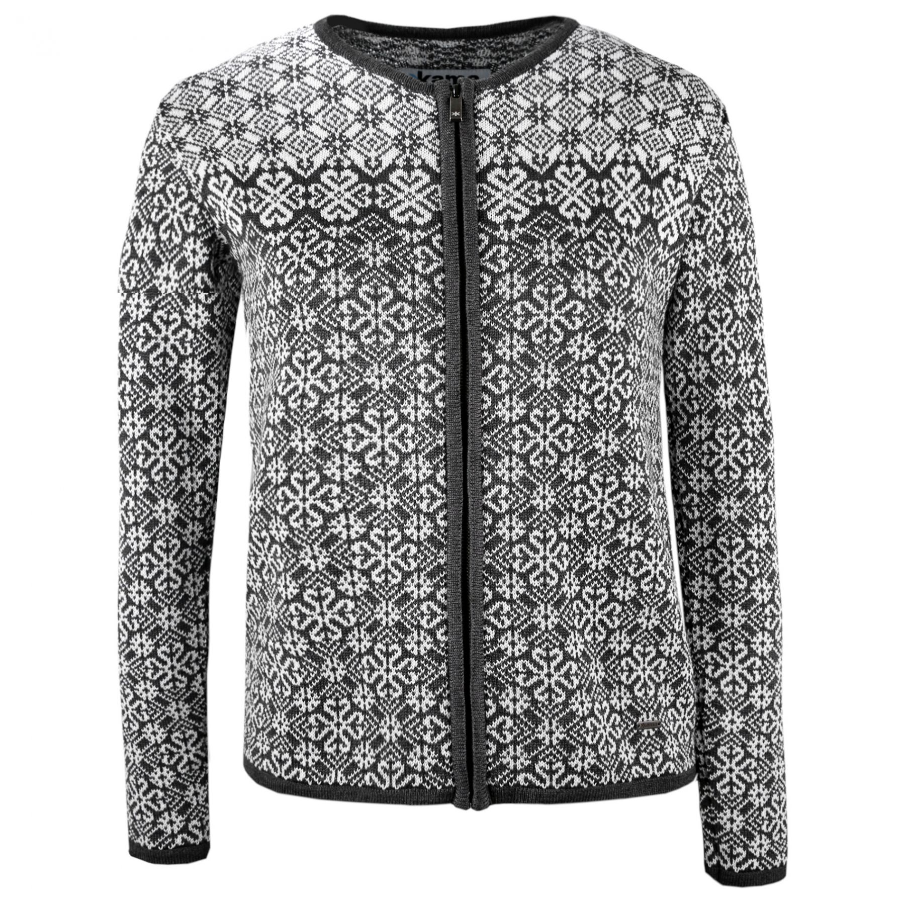 Kama Gerda, jersey de lana merina, mujer, gris