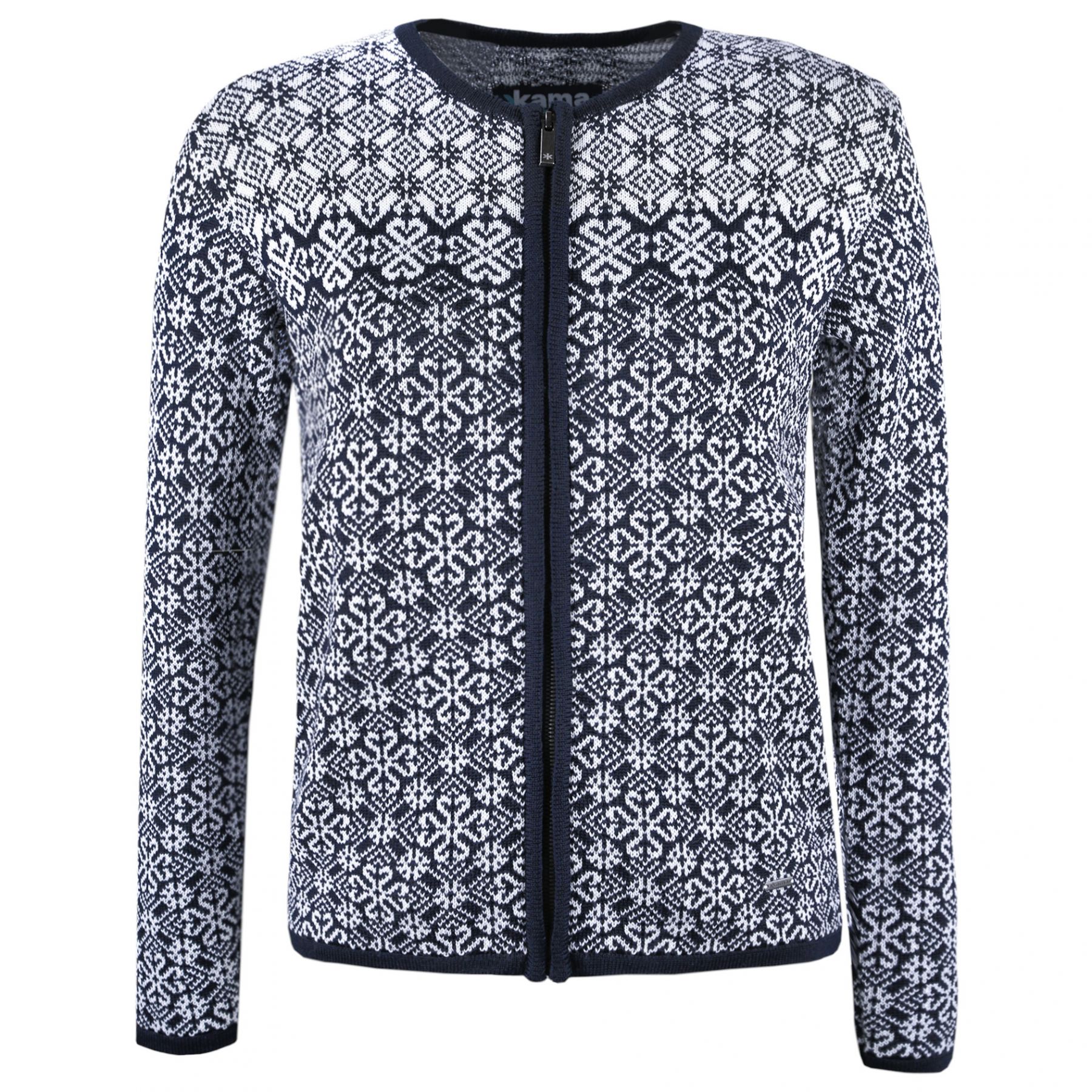 Kama Gerda, jersey merino, mujer, azul marino