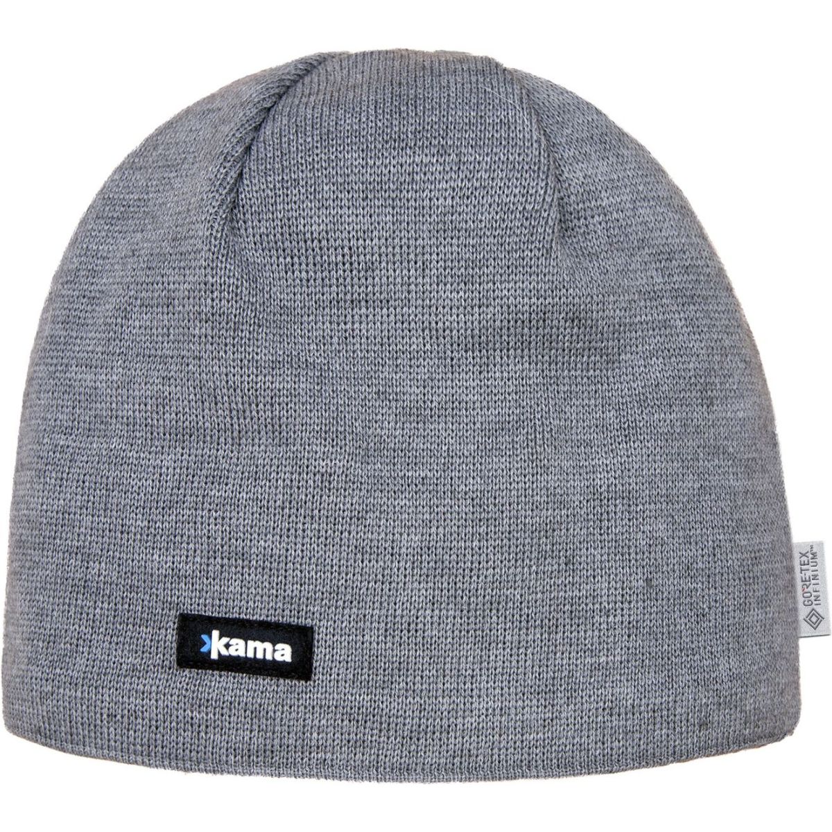Kama Merino de punto, gorro, gris
