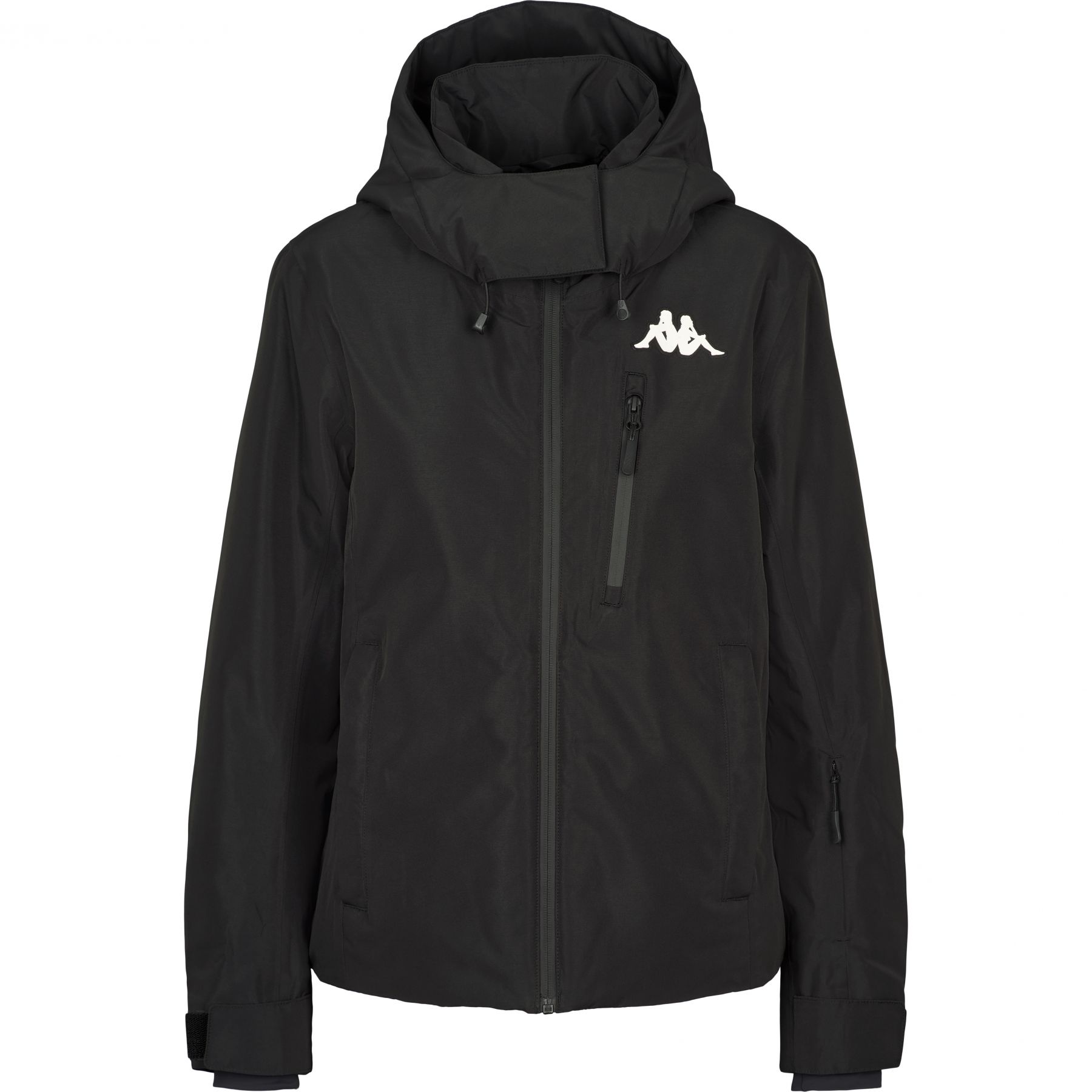 Kappa Scanivy, chaqueta de esquí, mujer, negro