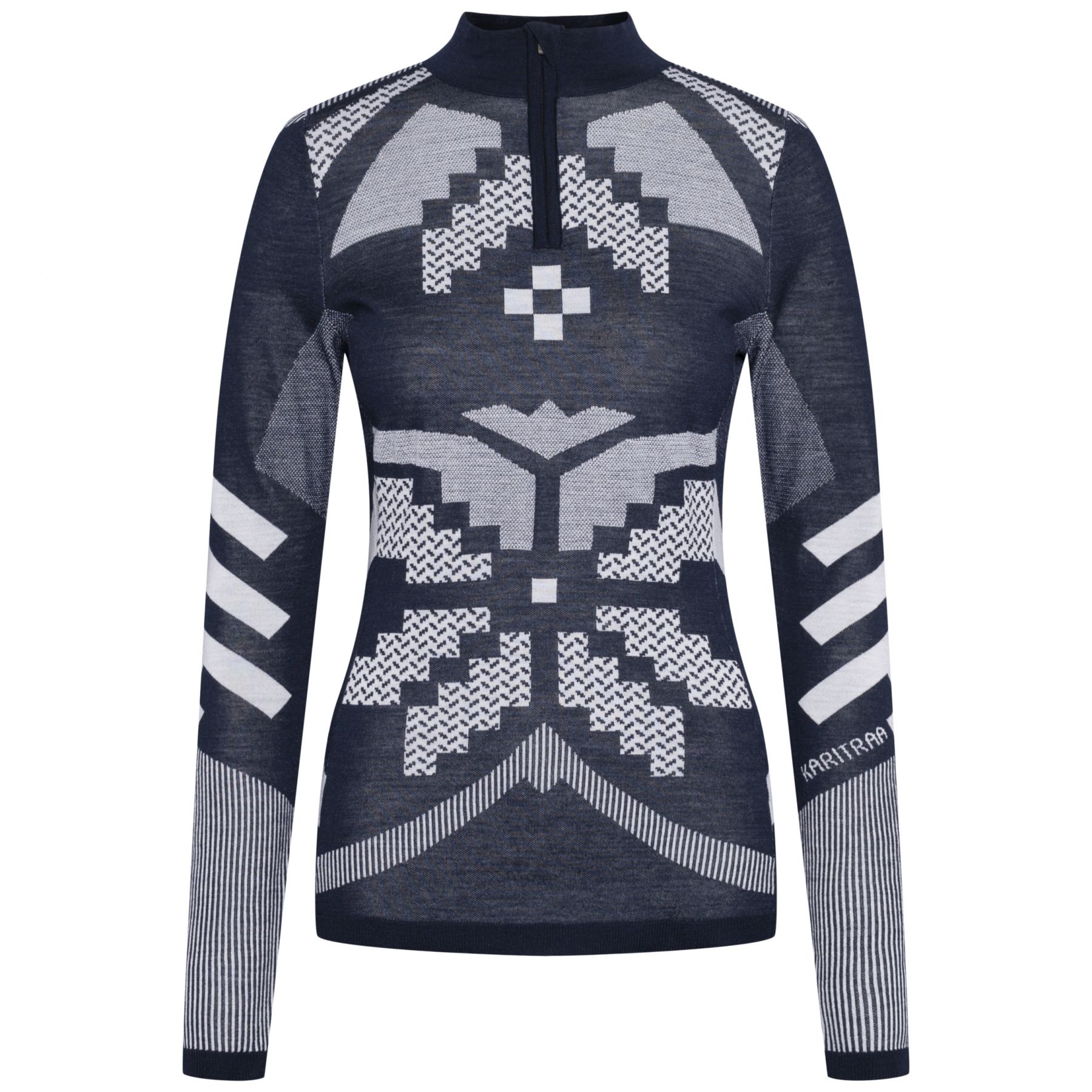 Kari Traa Faith HZ, camiseta interior de esquí, mujer, azul oscuro