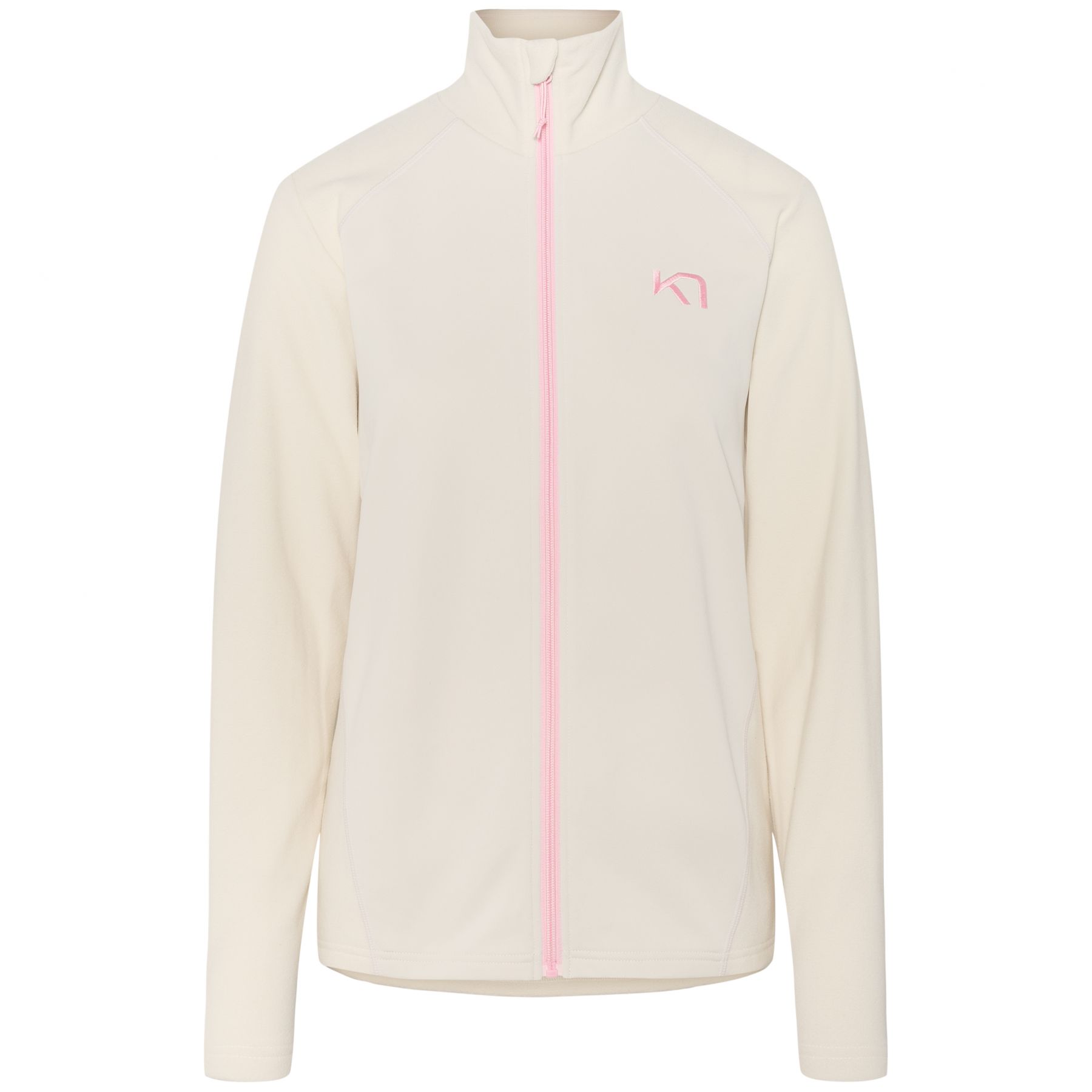 Kari Traa F/Z Fleece, chaqueta polar, mujer, beige
