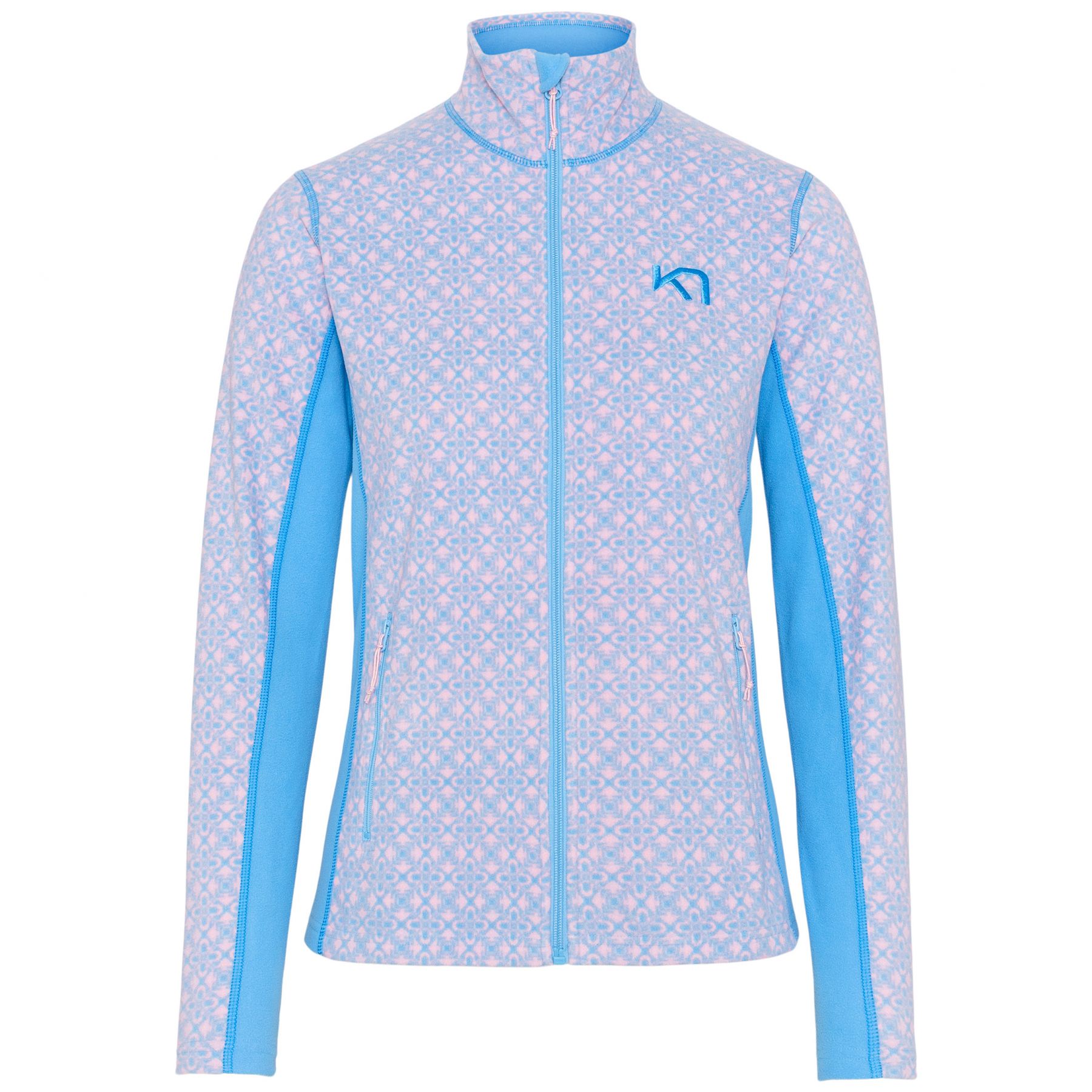 Kari Traa Olga Fleece, chaqueta polar, mujer, azul