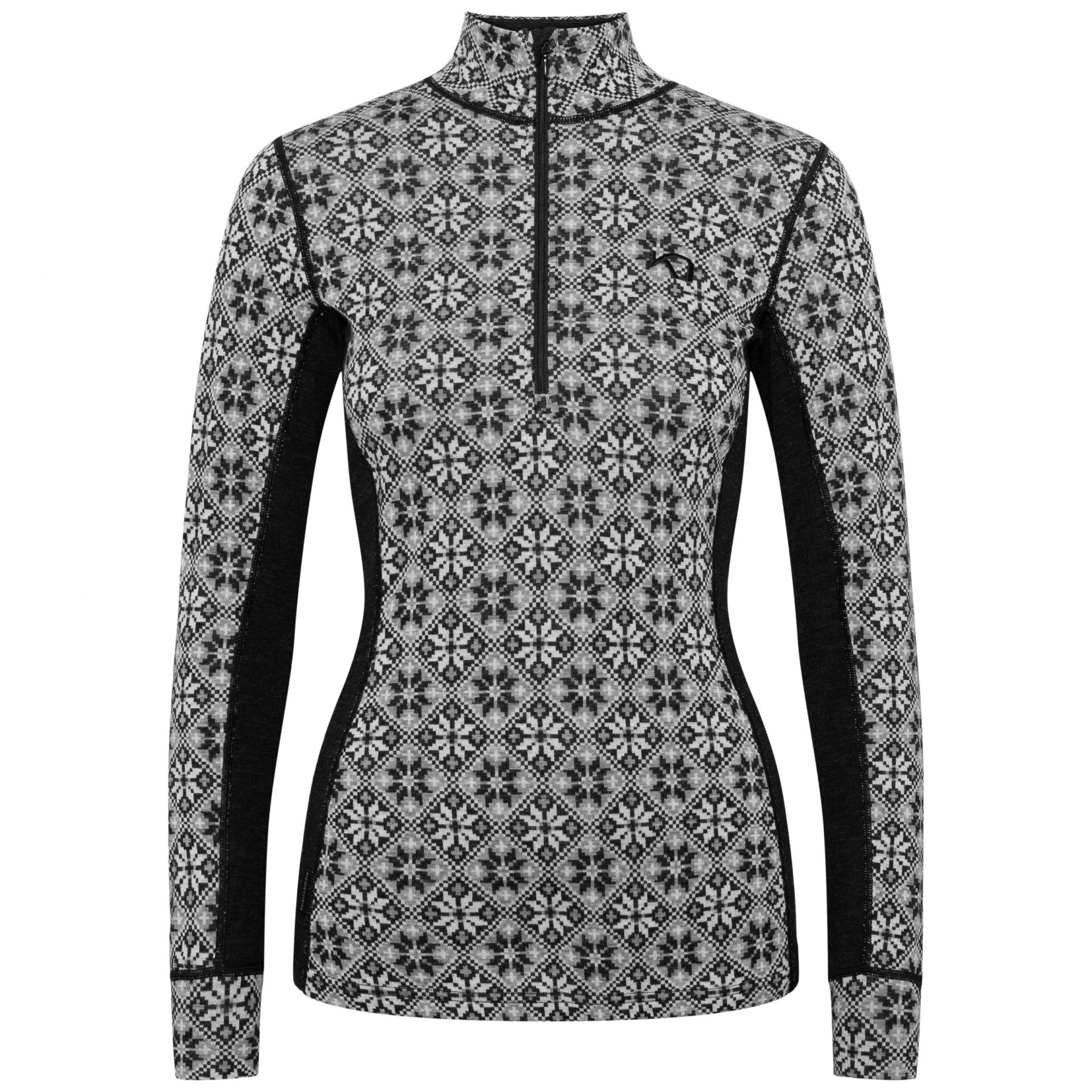 Kari Traa Rose H/Z, camiseta interior de esquí, mujer, negro