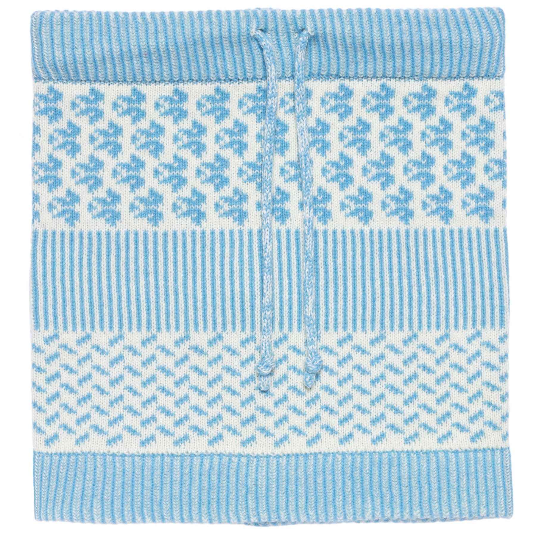 Kari Traa Smekker Knit Tube, braga de cuello, mujer, azul
