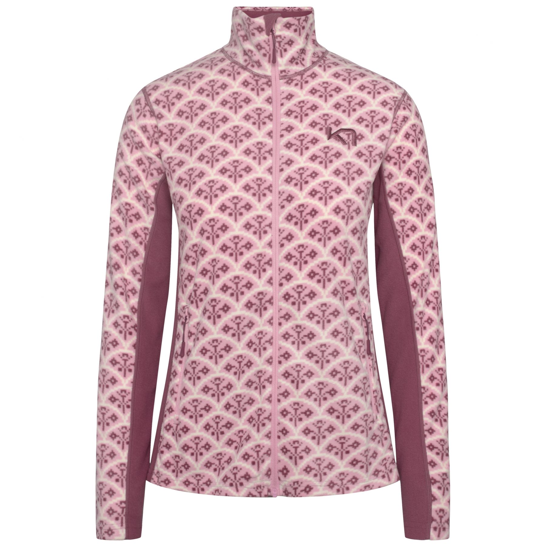Thalena, chaqueta polar, mujer, rosa claro