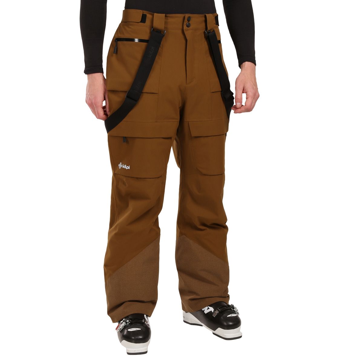Kilpi Barry, pantalones de esquí, hombre, marrón
