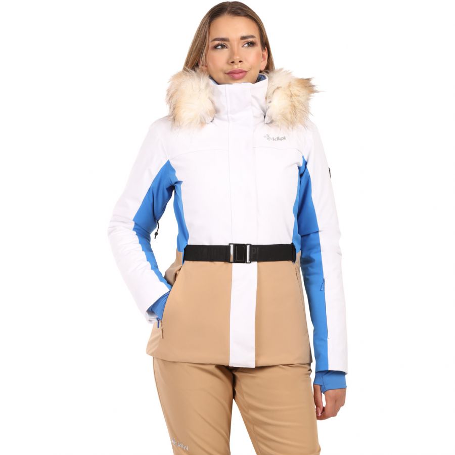 Kilpi Carrie, chaqueta de esquí, mujer, blanco