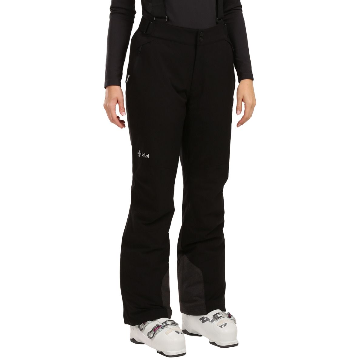 Kilpi Elare, pantalones de esquí, talla grande, mujer, negro