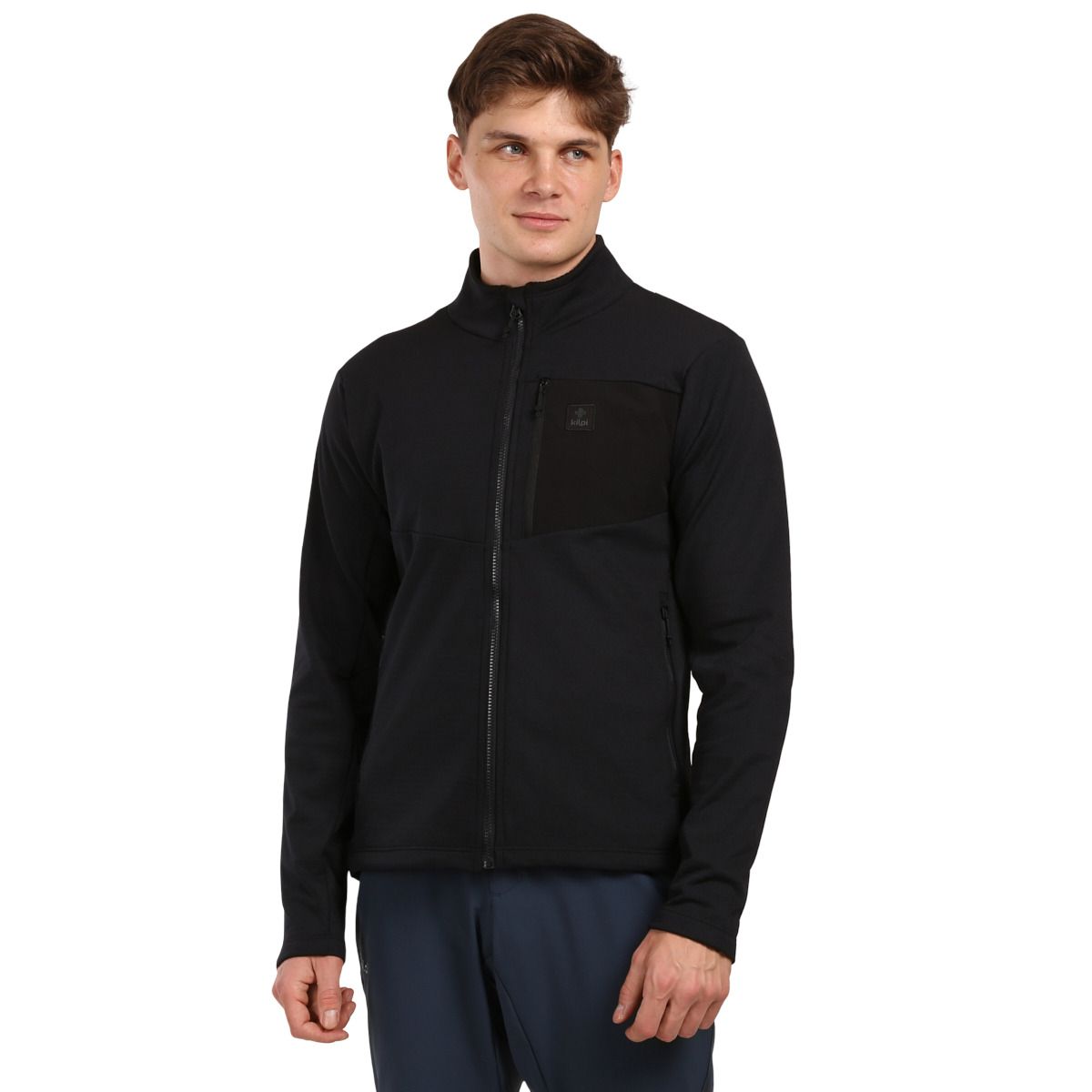 Kilpi Erin, chaqueta polar, hombre, negro
