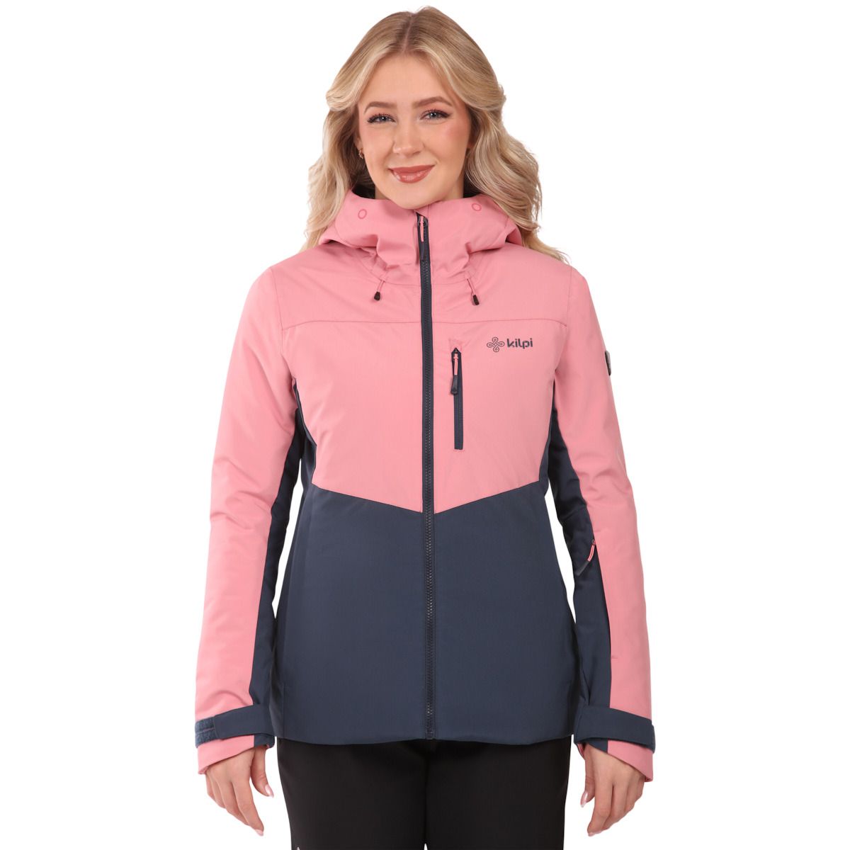 Kilpi Flip, chaqueta de esquí, talla grande, mujer, coral