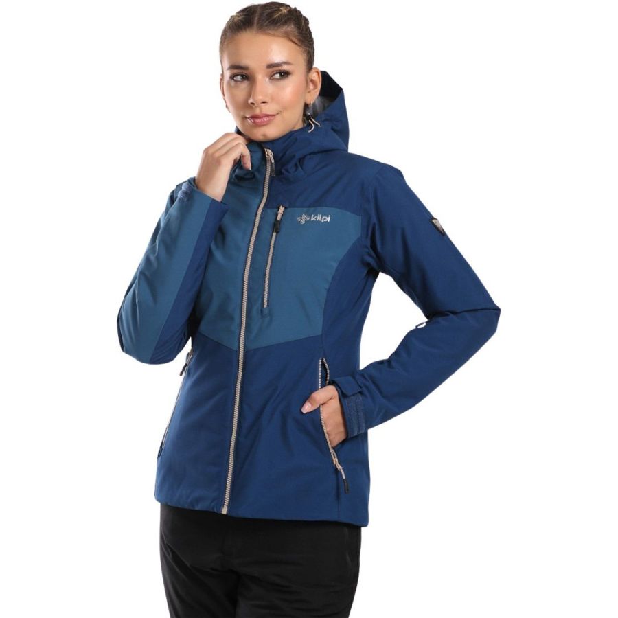 Kilpi Flip, chaqueta de esquí, mujer, azul oscuro