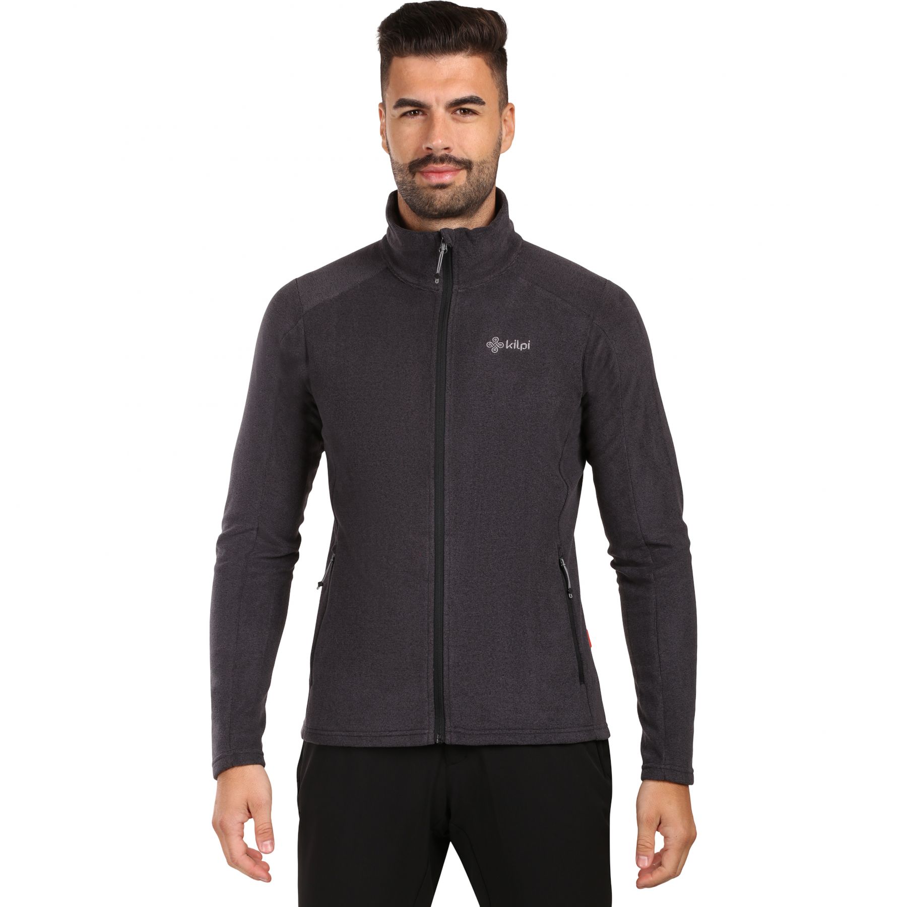 Kilpi Glamer, chaqueta polar, hombre, negro