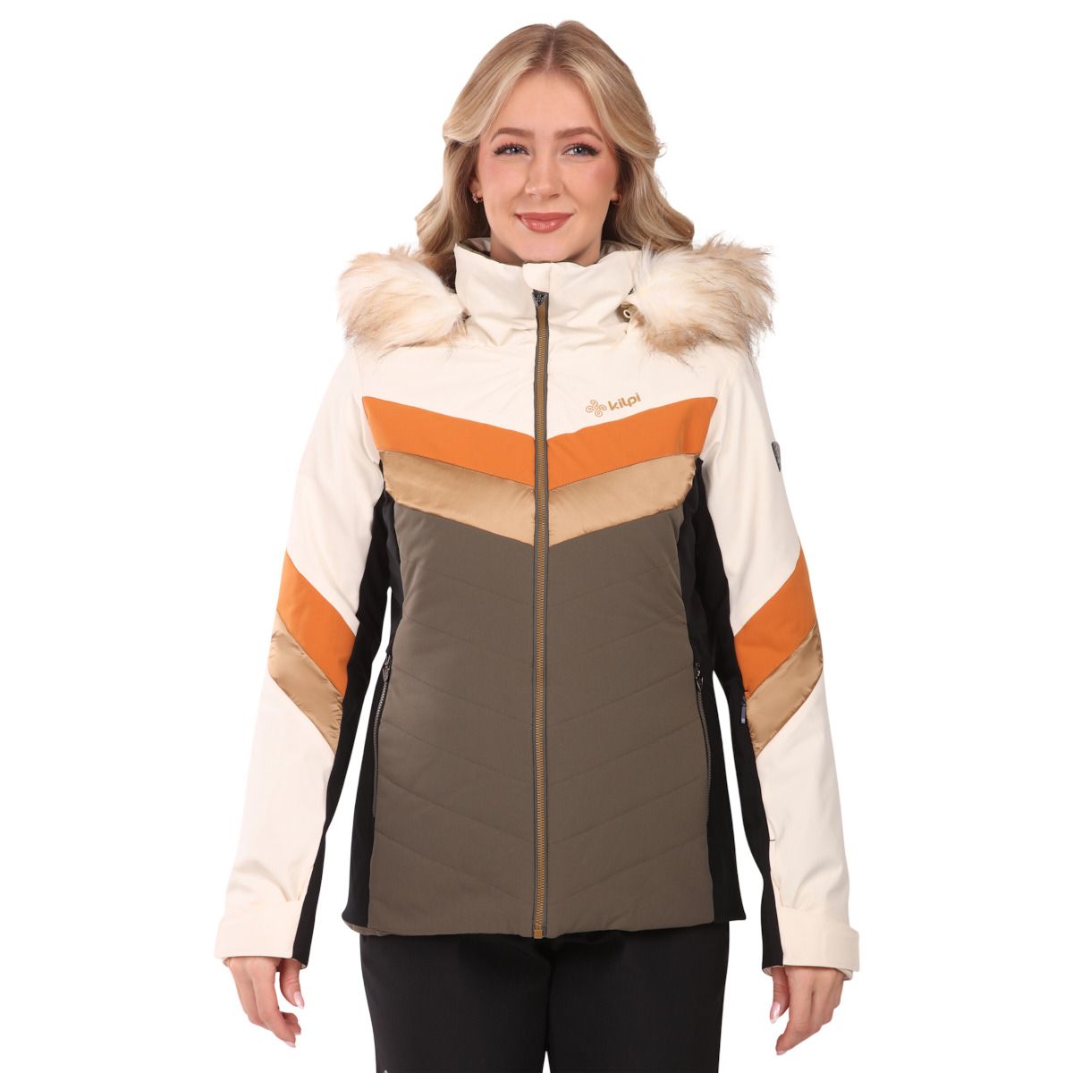 Kilpi Lin, chaqueta de esquí, talla grande, mujer, verde