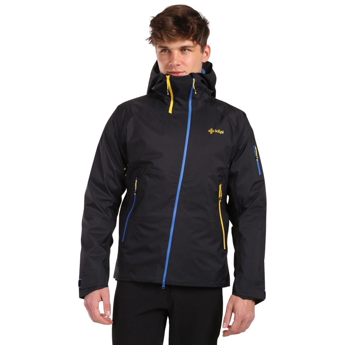 Kilpi Metrix, Chaqueta shell, Hombre, Negro