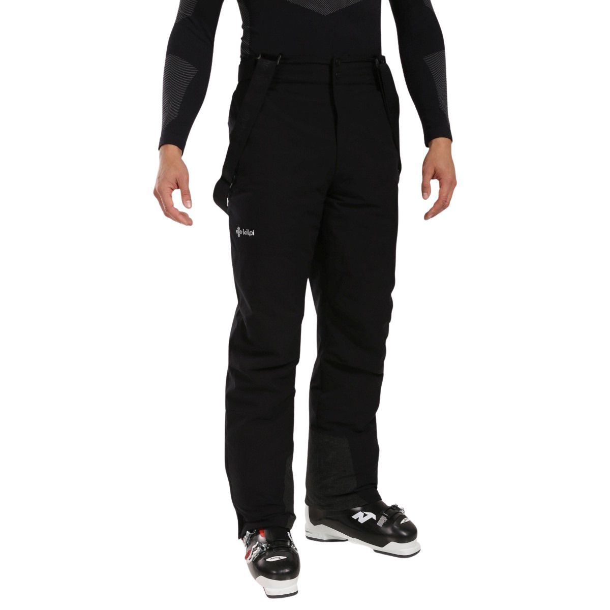 Kilpi Mimas, pantalones de esquí, tallas grandes, hombre, negro