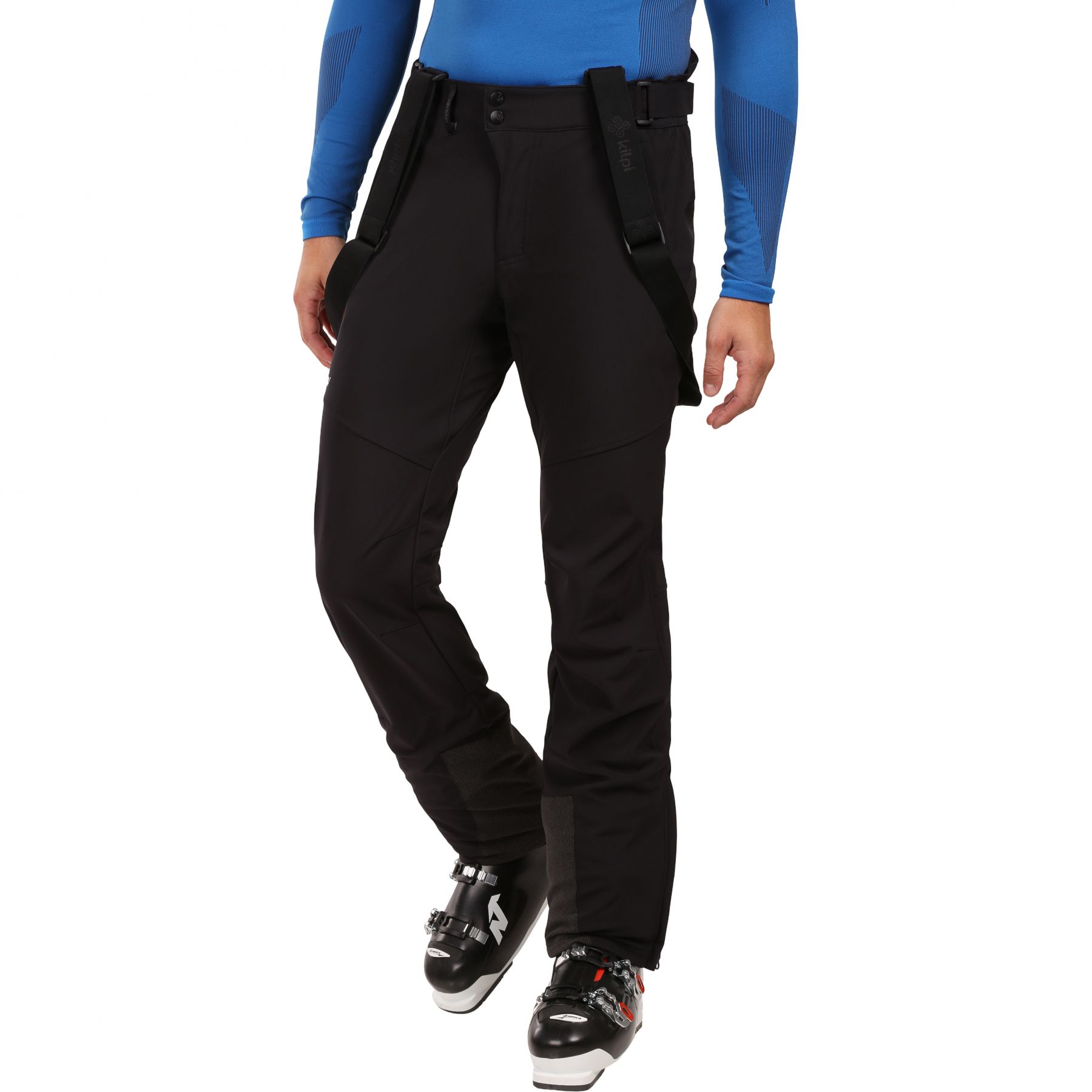 Kilpi Rhea, pantalones de esquí, tallas grandes, hombre, negro