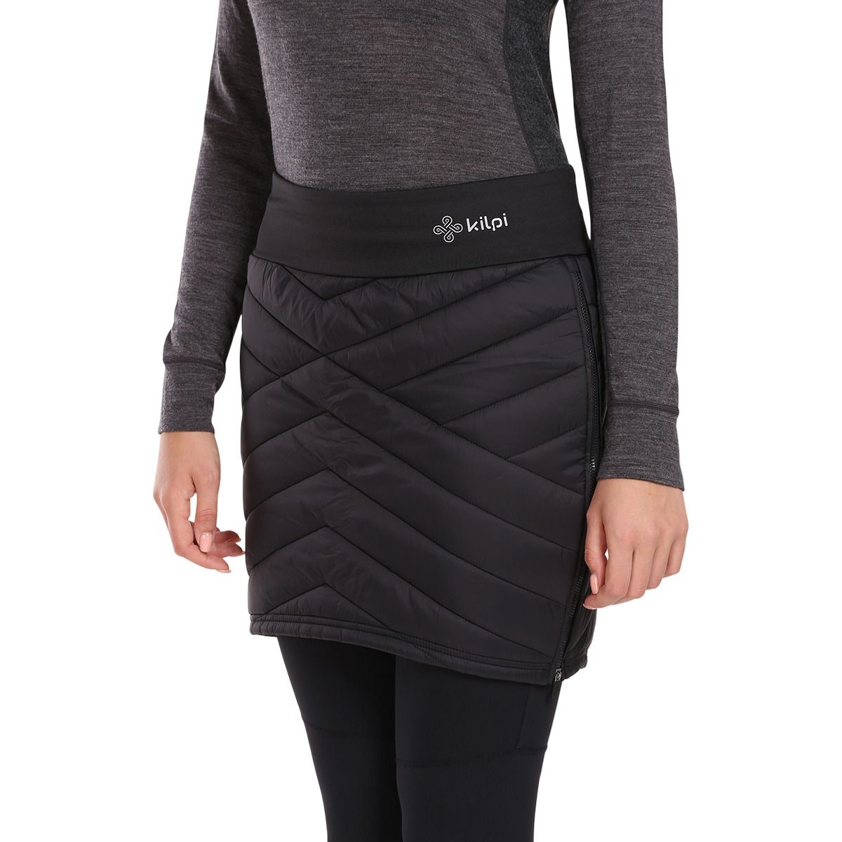 Kilpi Tany, falda, mujer, negro
