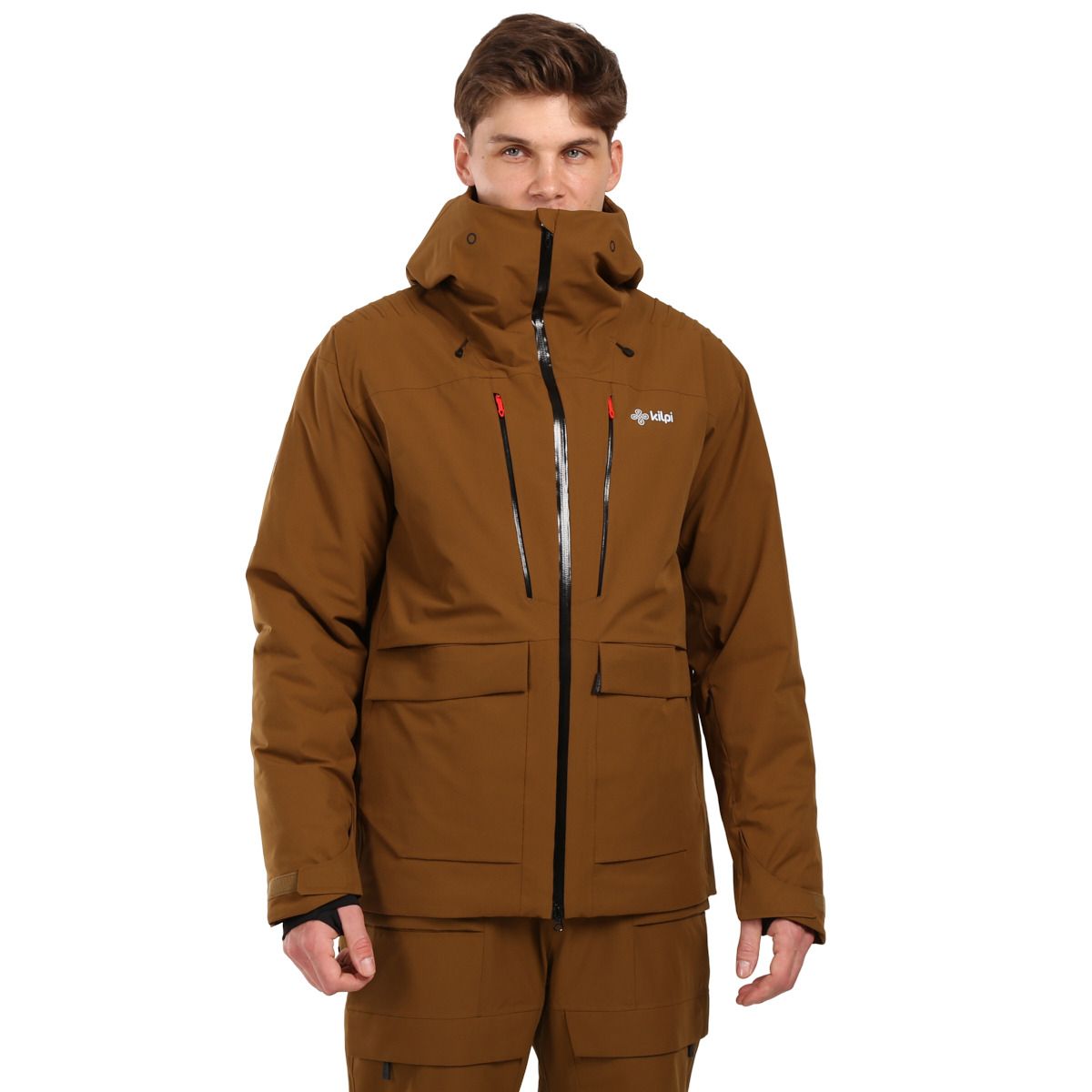 Kilpi Teen, chaqueta de esquí, hombre, marrón