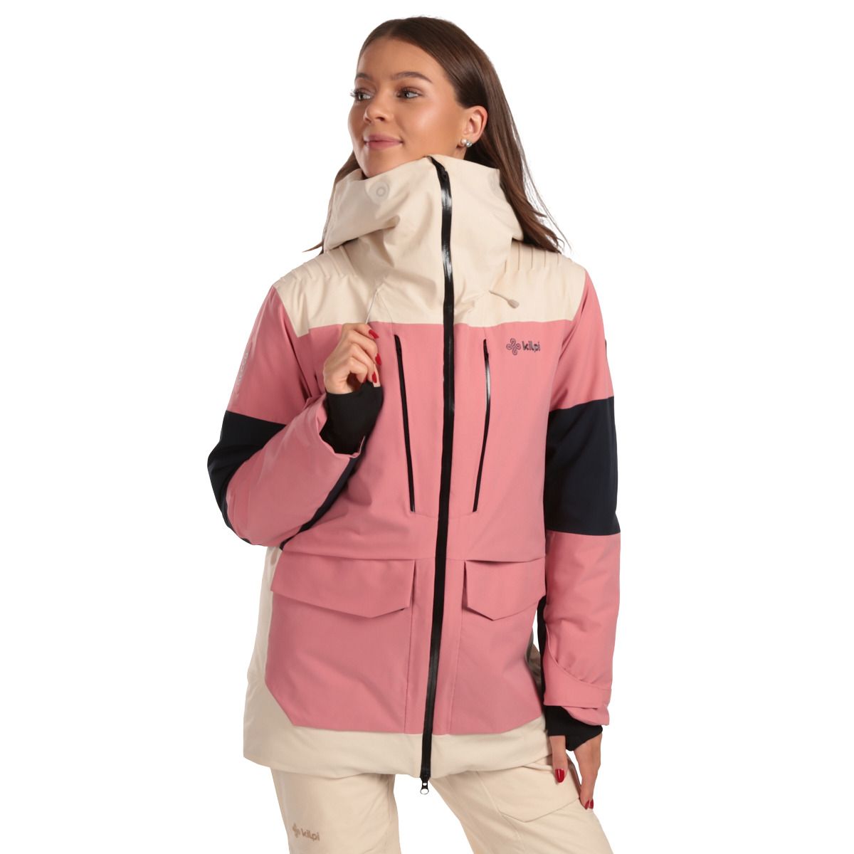 Kilpi Teen, chaqueta de esquí, mujer, coral