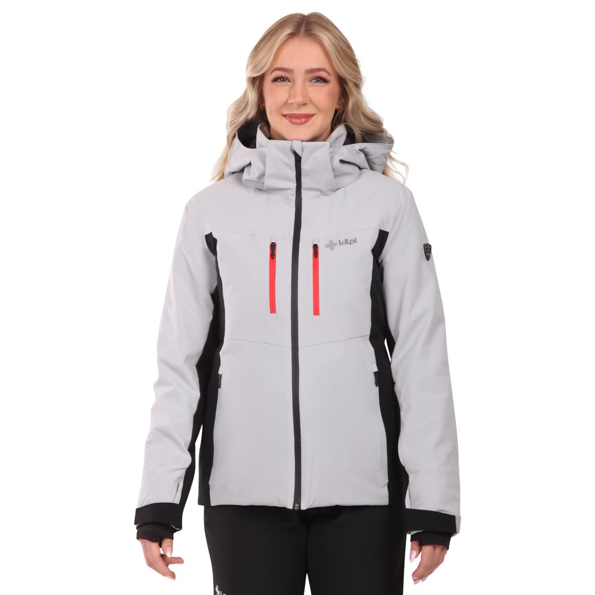 Kilpi Valera, chaqueta de esquí, talla grande, mujer, gris