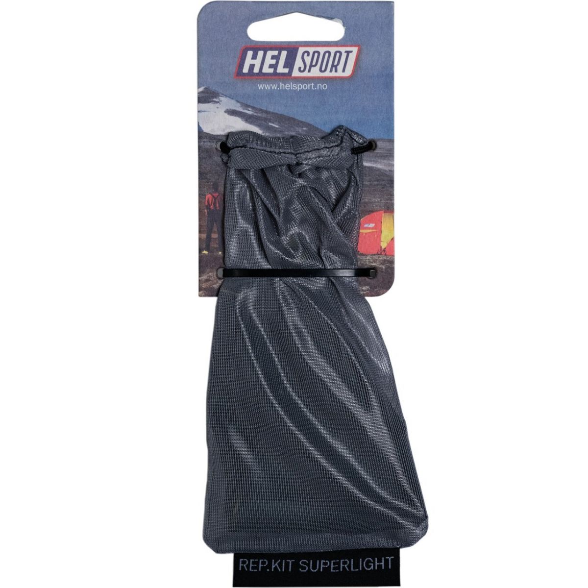 Kit de Reparación de Tienda Helsport Superlight, accesorio de tienda, gris