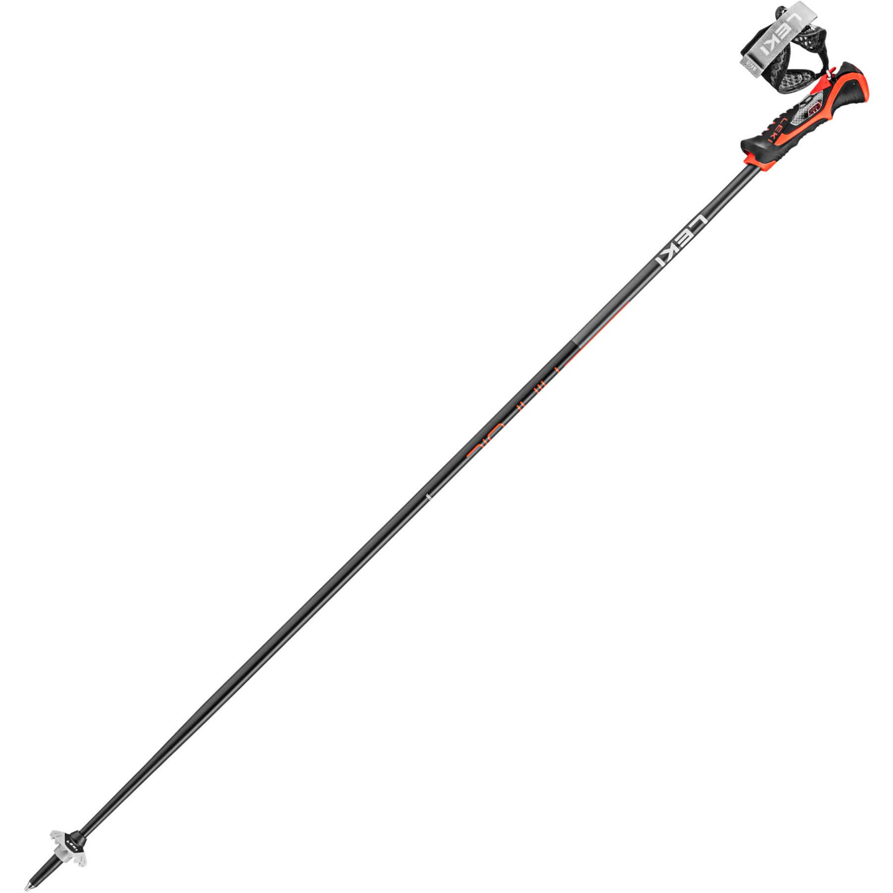 Leki Airfoil 3D, bastones de esquí, negro