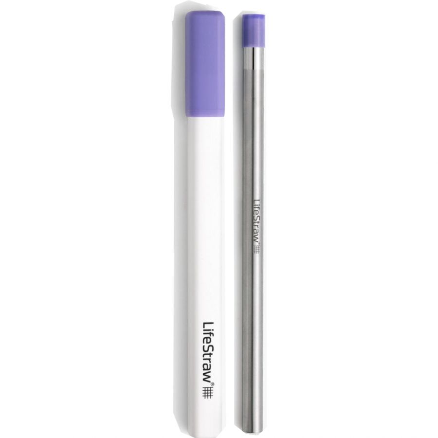 LifeStraw SIP 1-Piece with Carry Case, morado