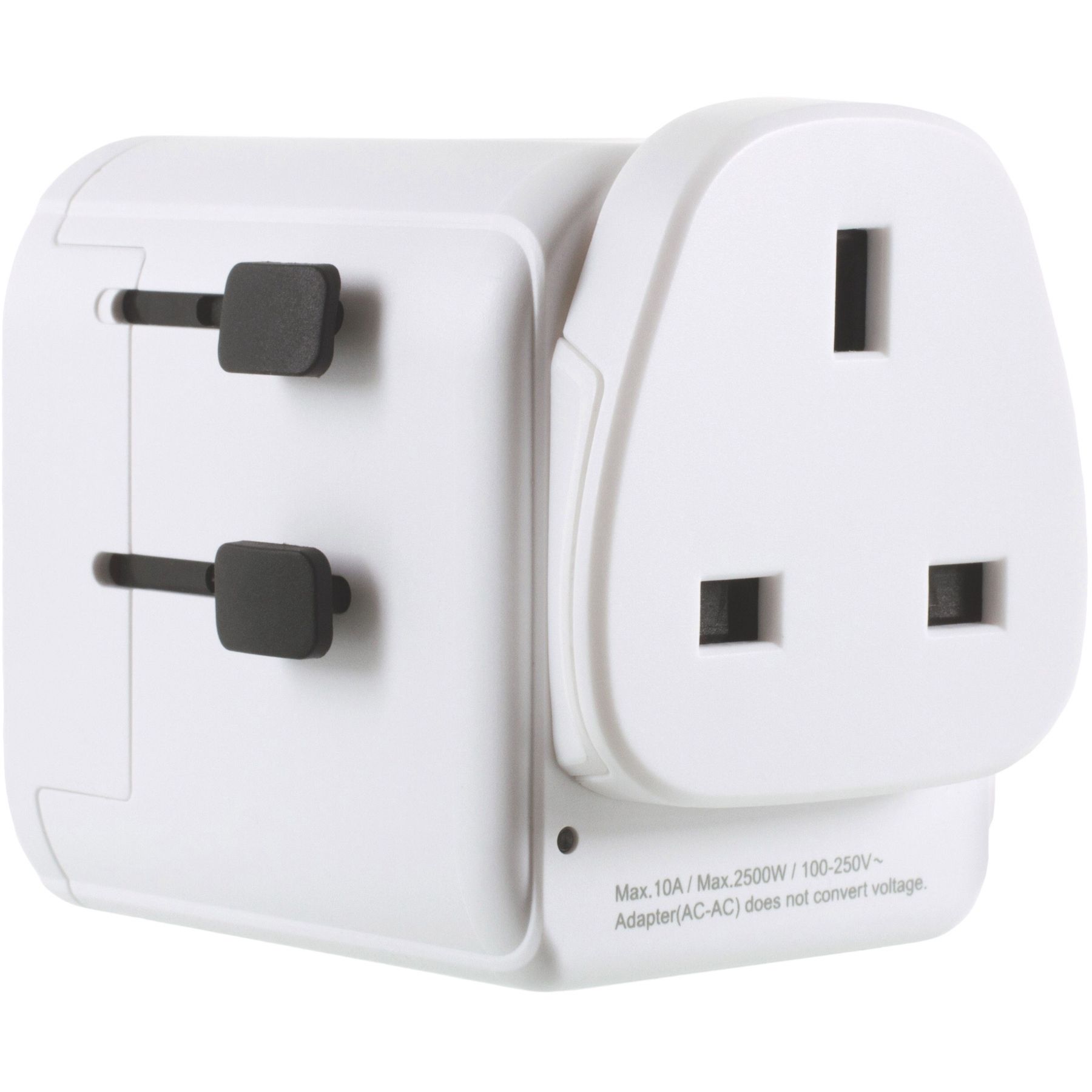 Lifeventure Adaptador de Viaje UK a Mundial con USB