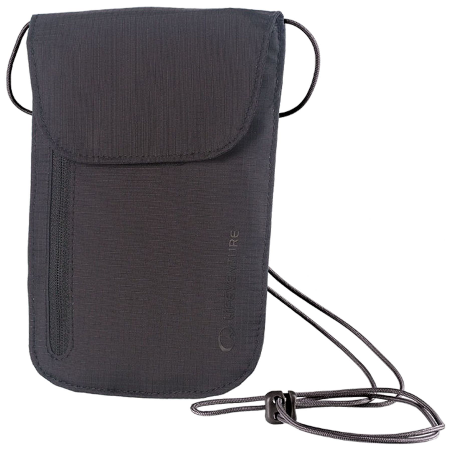 Lifeventure Body Wallet Chest, impermeable, unisex, negro