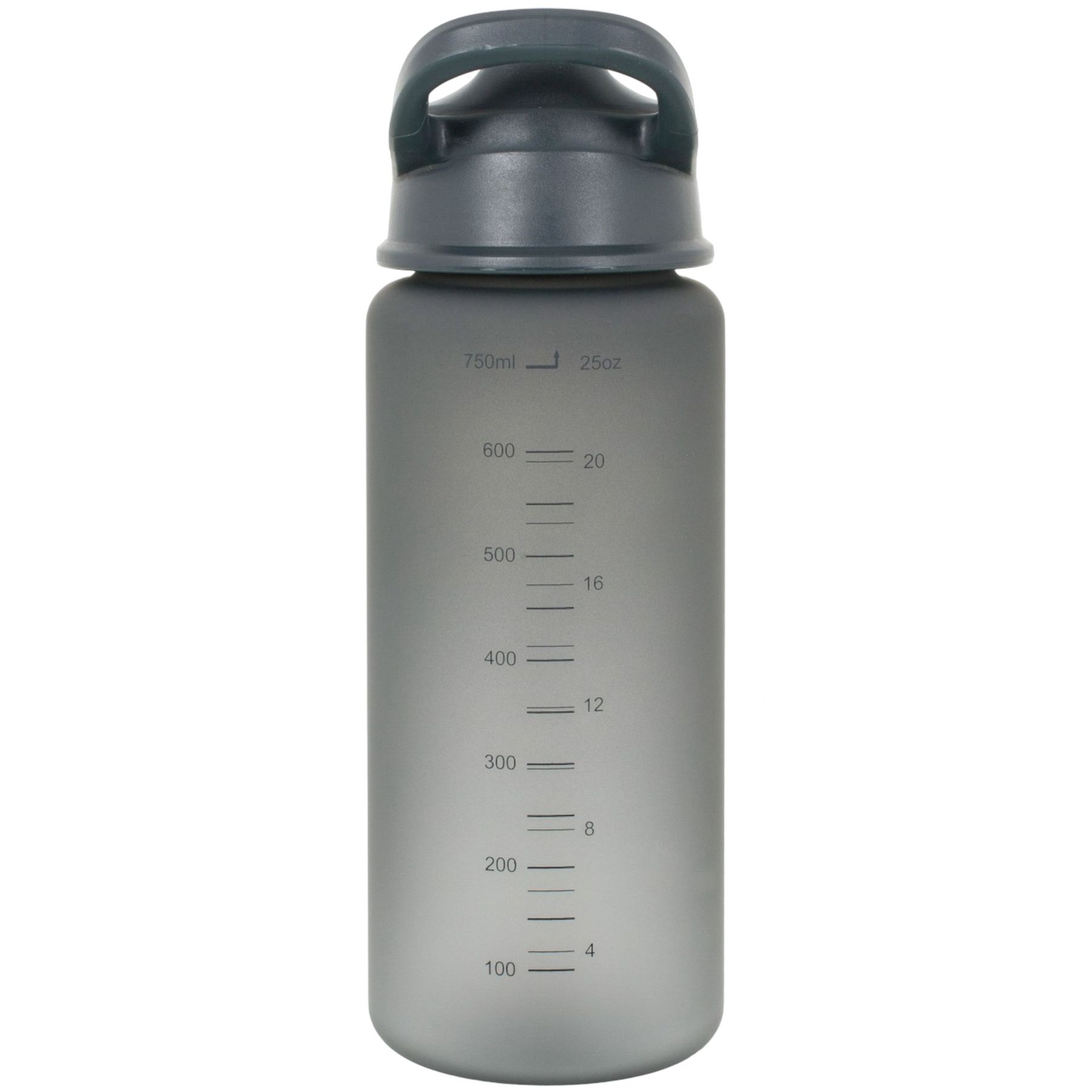 Lifeventure Botella de Agua Flip-Top, unisex, gris