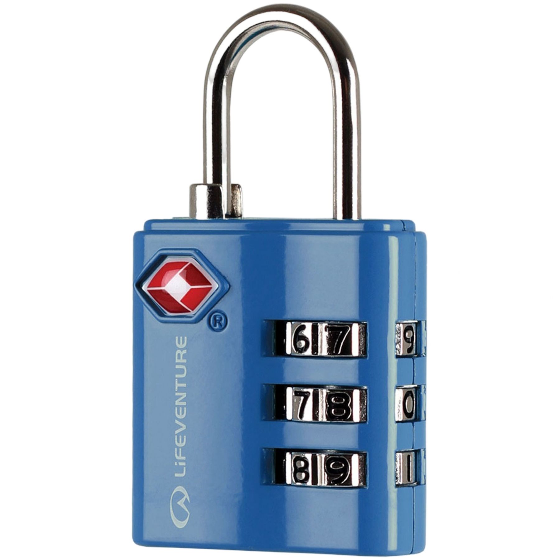 Lifeventure Candado TSA, unisex, azul