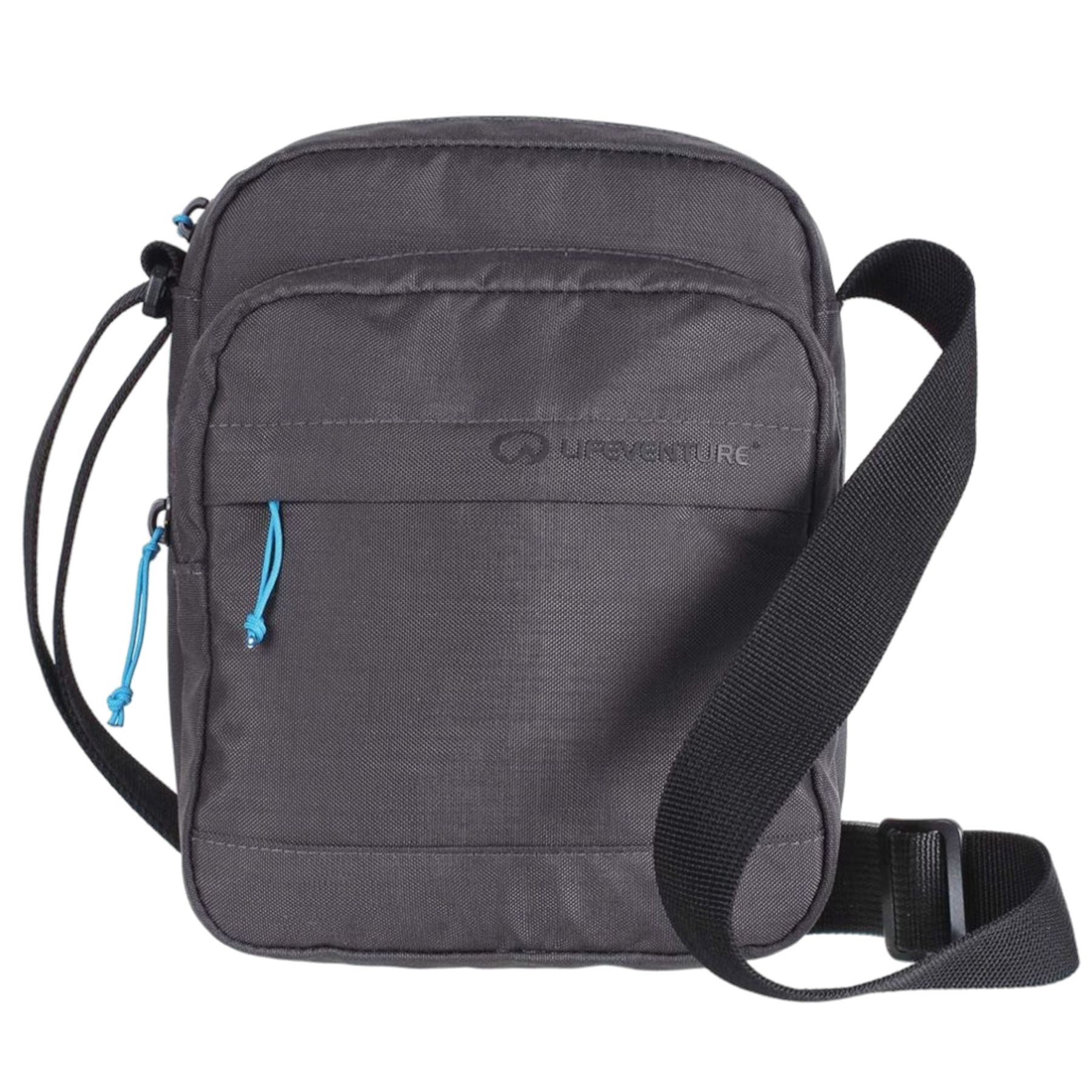Lifeventure RFiD Shoulder Bag, bolso de hombro, unisex, gris